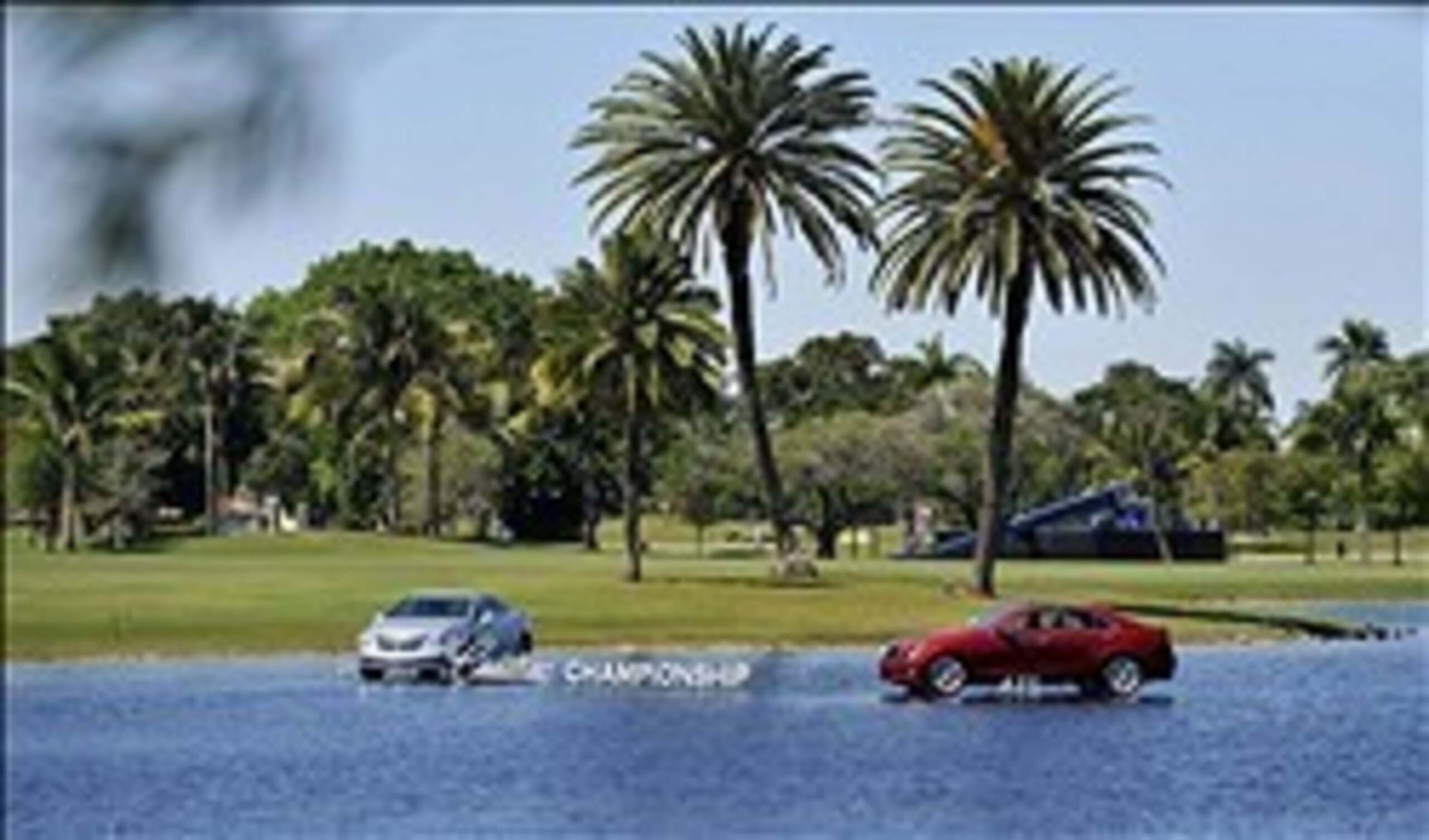 There is great scenery everywhere at Doral.