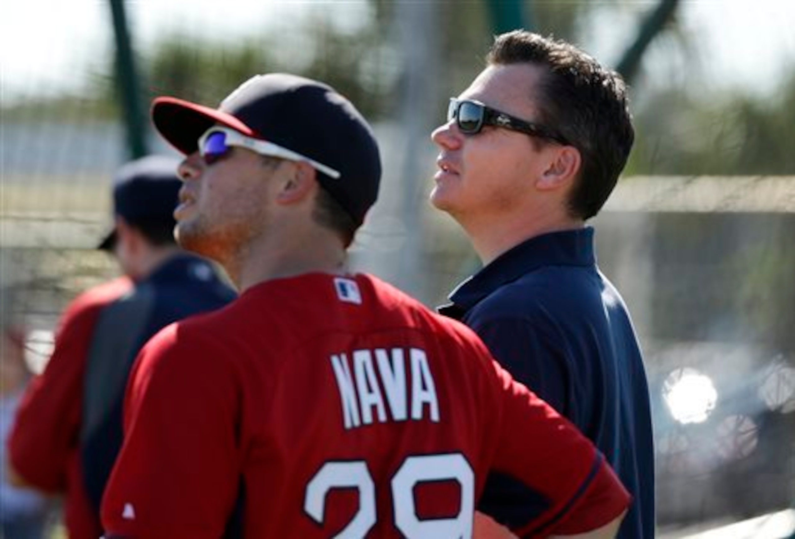 Outfielder Daniel Nava will likely get the majority of his at-bats against right-handed pitching.