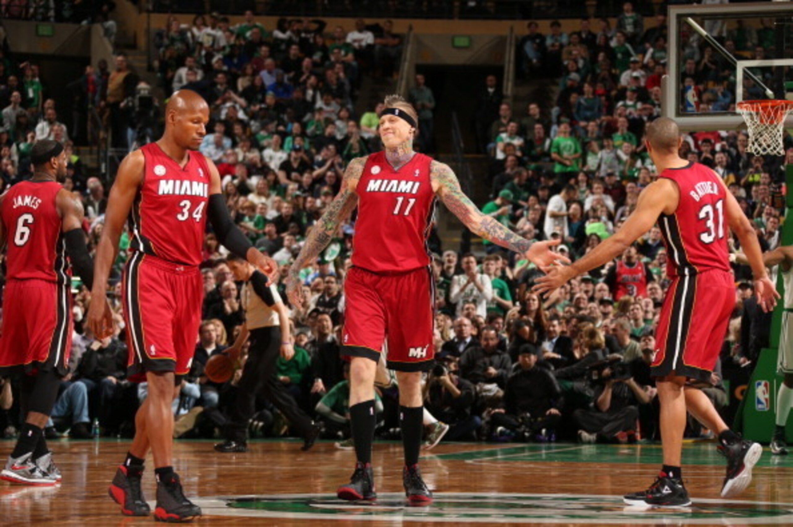 Shane Battier, Chris Andersen and Ray Allen are very effective and very old role players. Can the Heat replace them as they age out of the system?