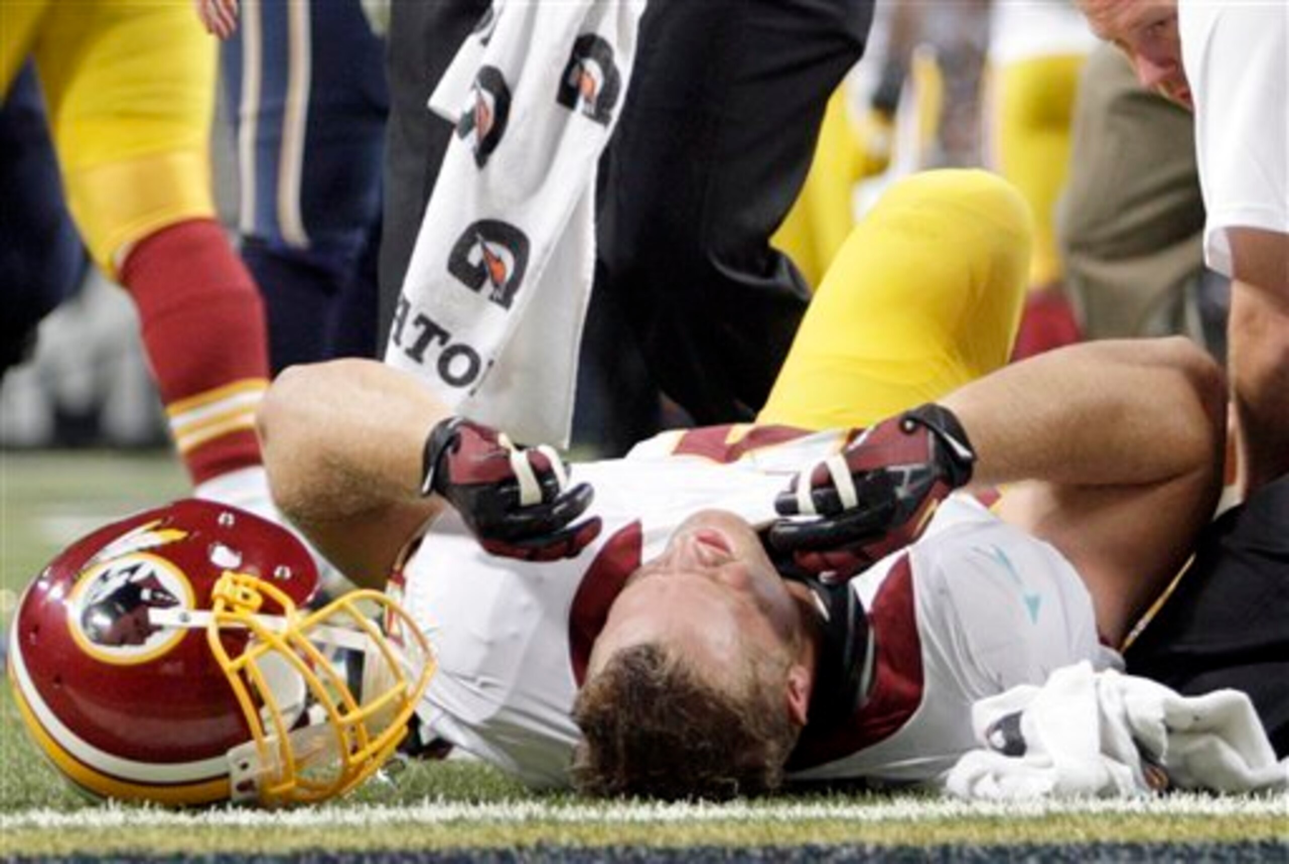 Adam Carriker has missed too much time.