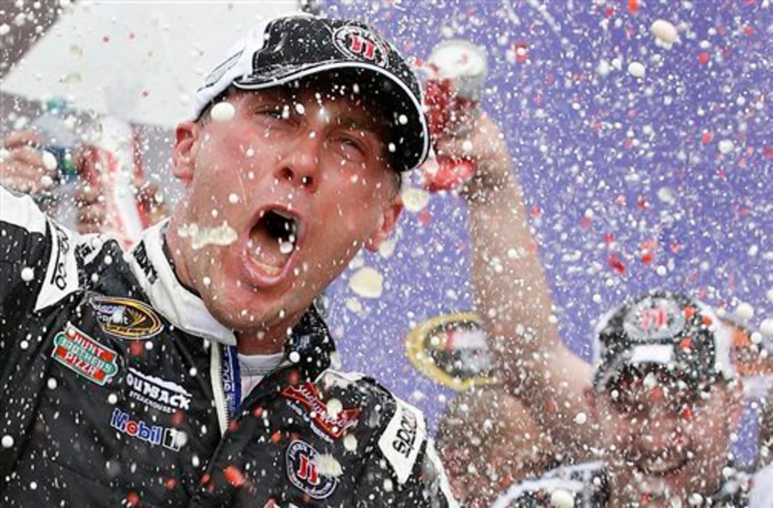 Kevin Harvick's win at Phoenix obviously set off a wild celebration.