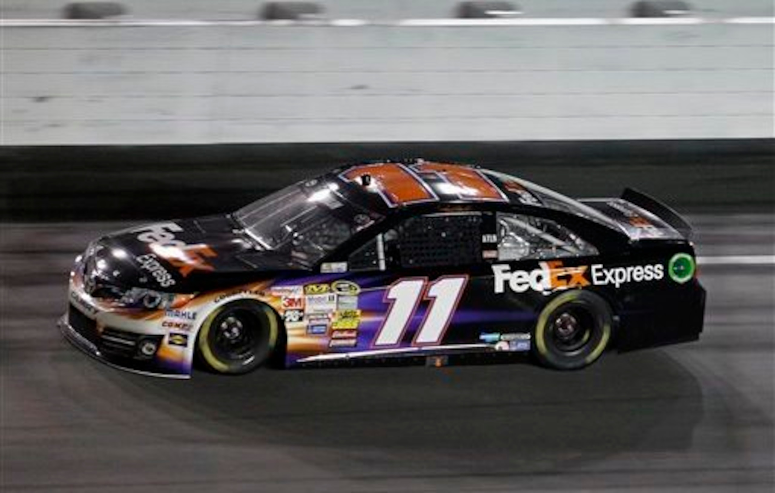If you purchased Denny Hamlin No. 11 Toyota stock in Daytona, hang onto it.
