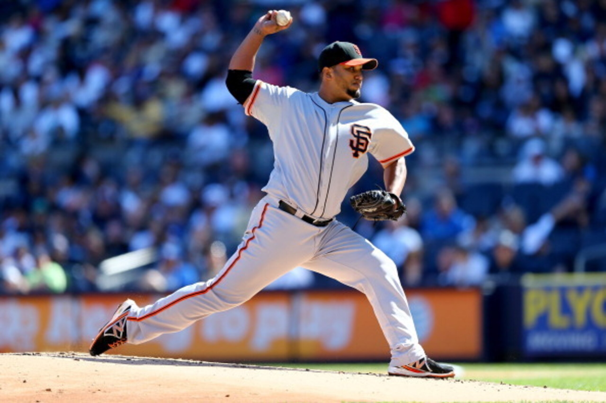 Yusmeiro Petit nearly threw a Perfect Game against Arizona last season.