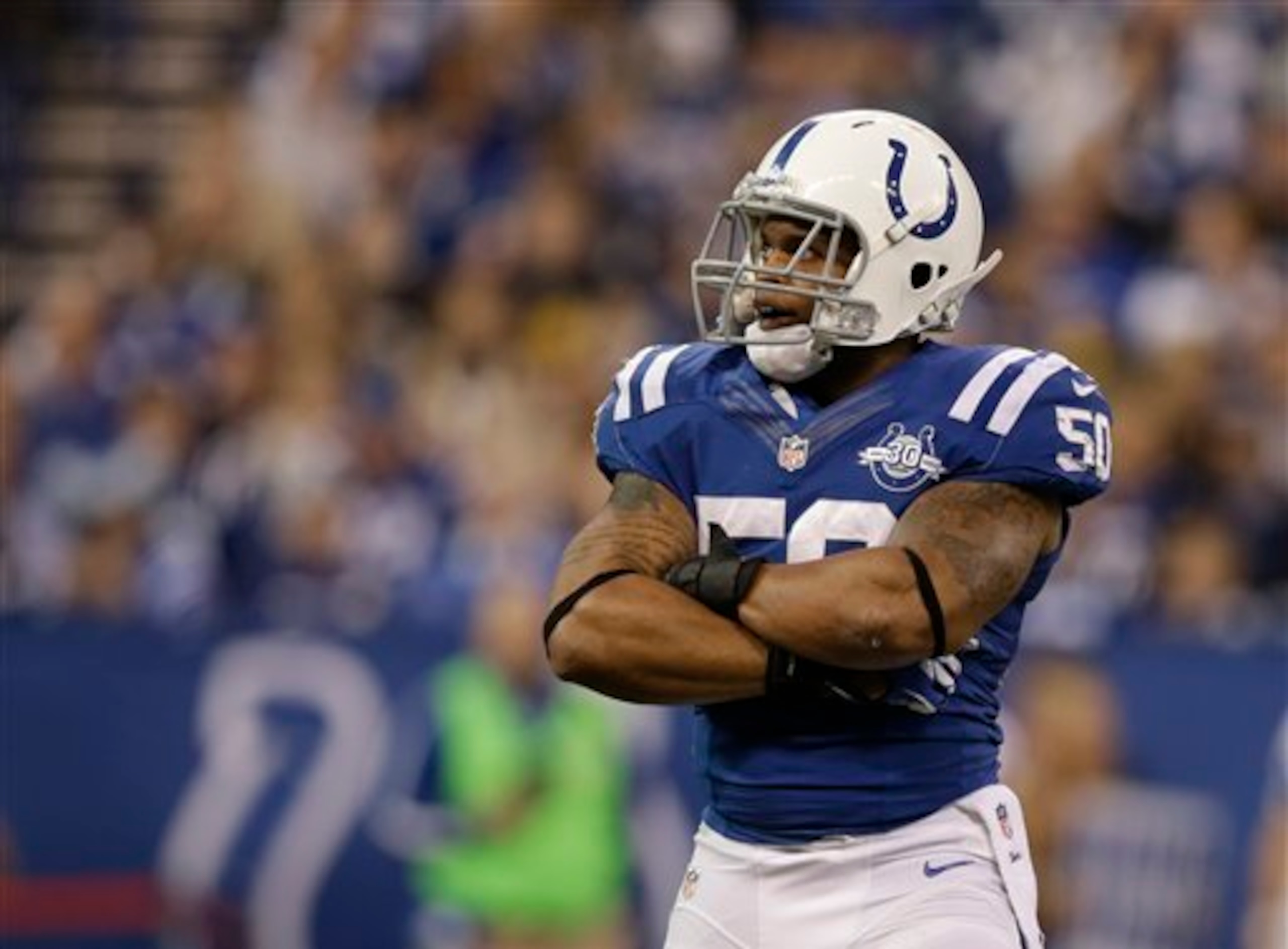 Jerrell Freeman needs a partner to start alongside him.