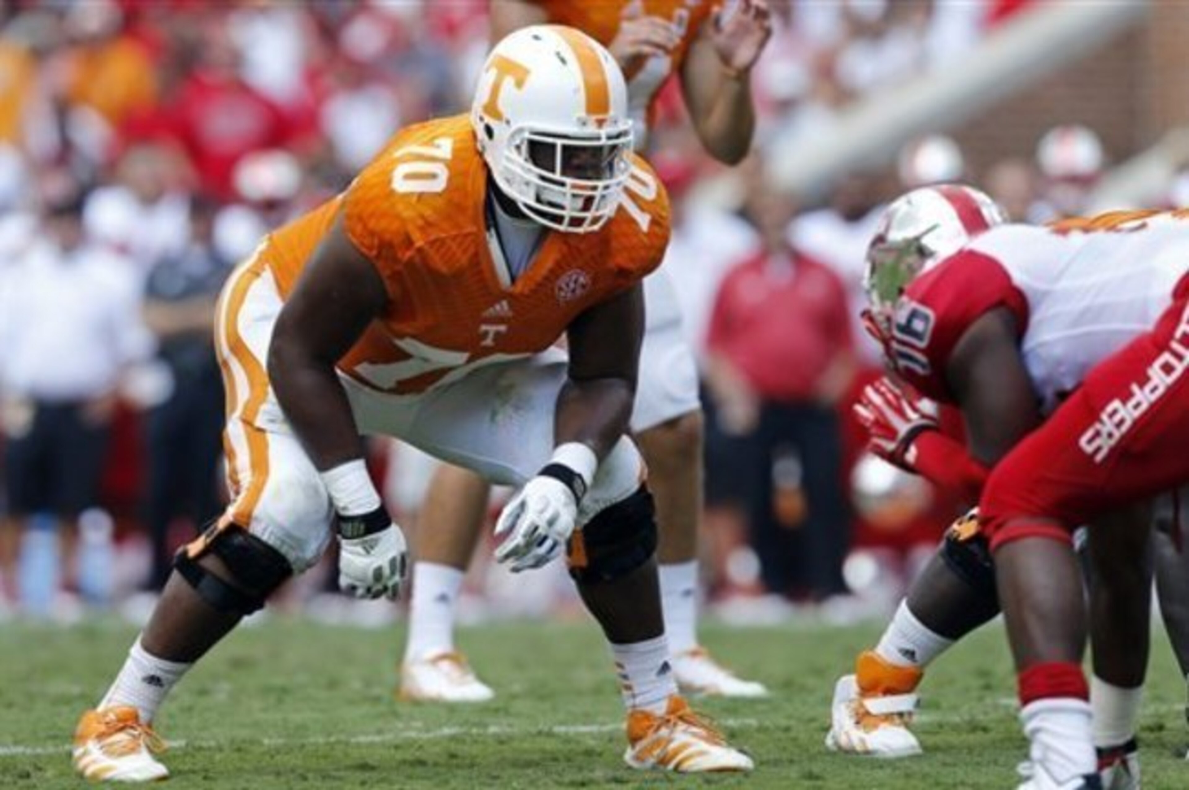 The depth of this year's offensive tackle class could allow a team to get great value on Tennessee's Ja'Wuan James.