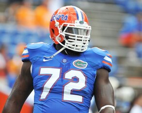 Jonotthan Harrison is not a sure draft choice, but he could benefit from a lack of depth at the center position.