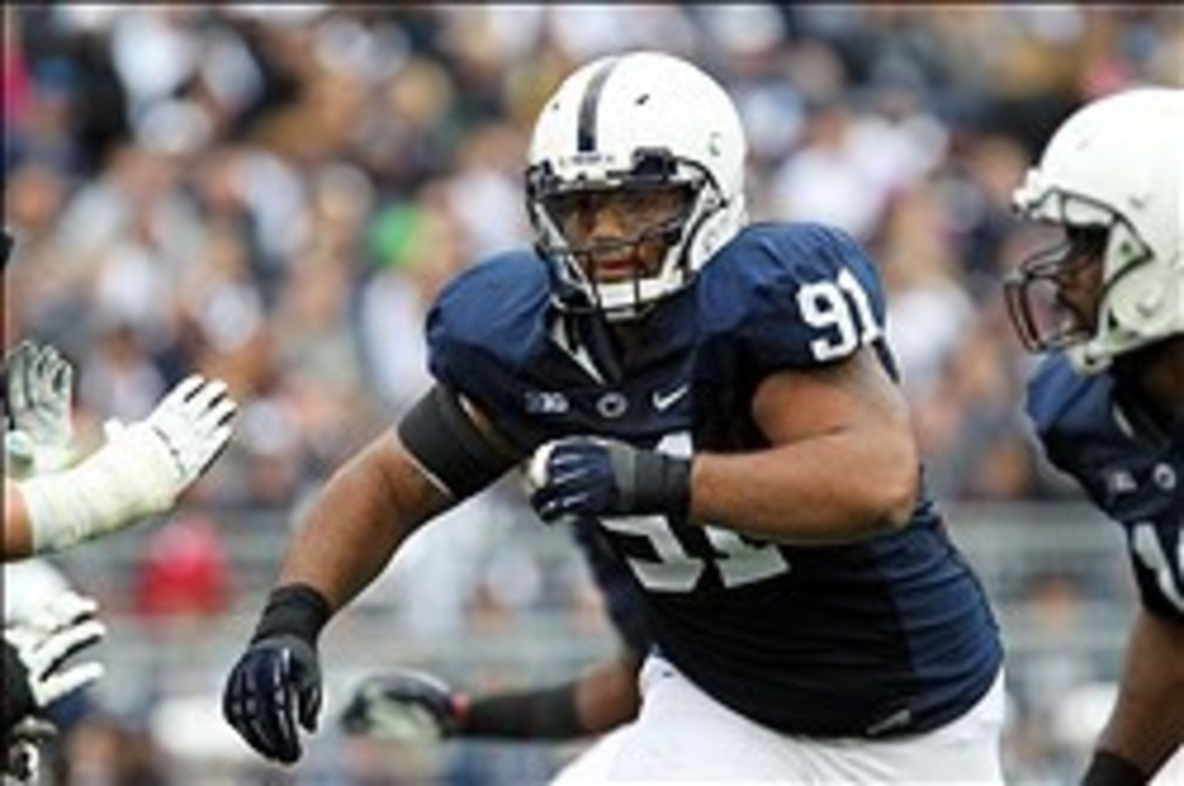 Penn State's DaQuan Jones is one of many potential Day 2 draft picks that makes up a deep group of defensive tackles.