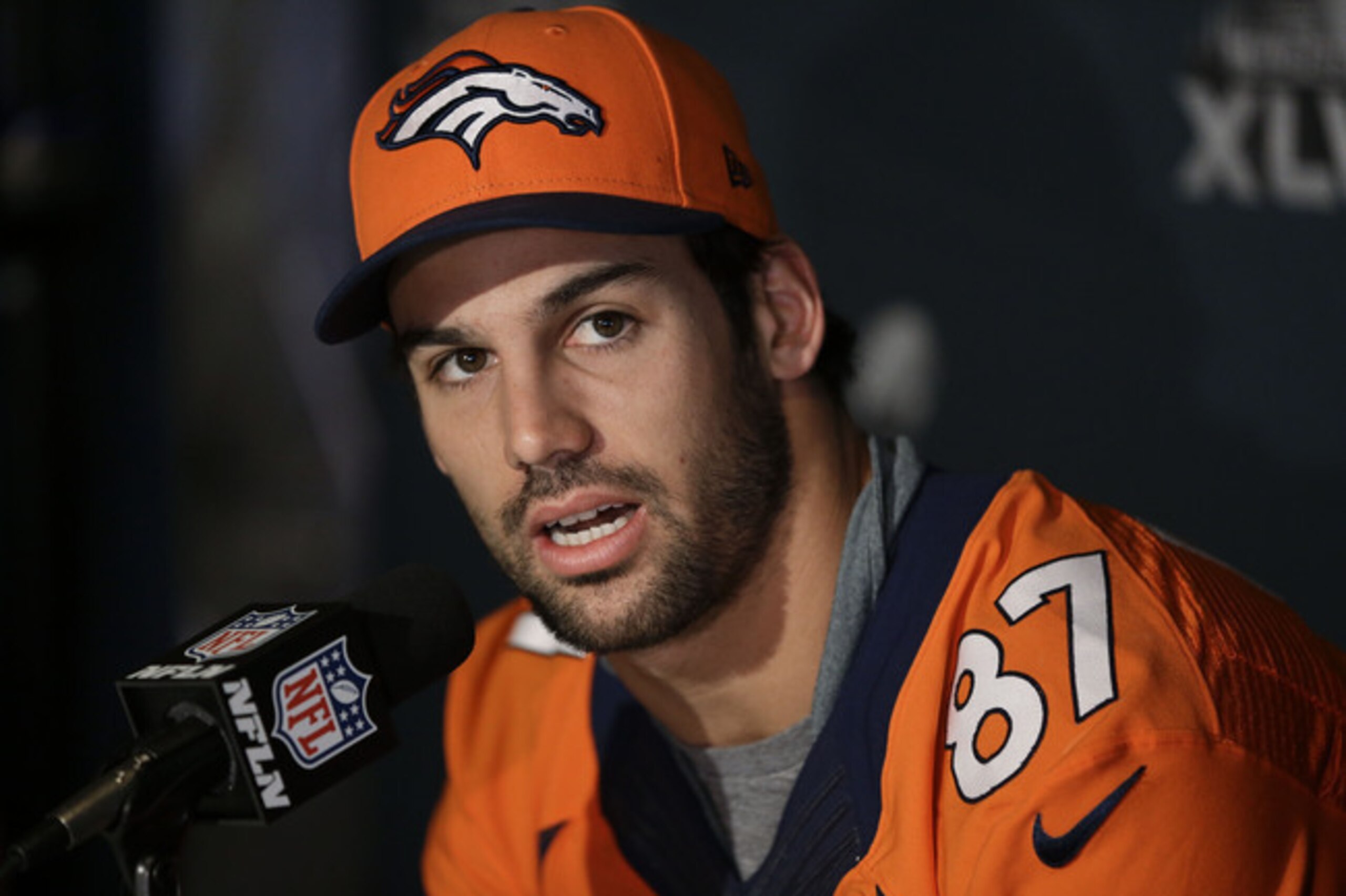 Wideout Eric Decker doesn't look like he'll be back with Denver next season.