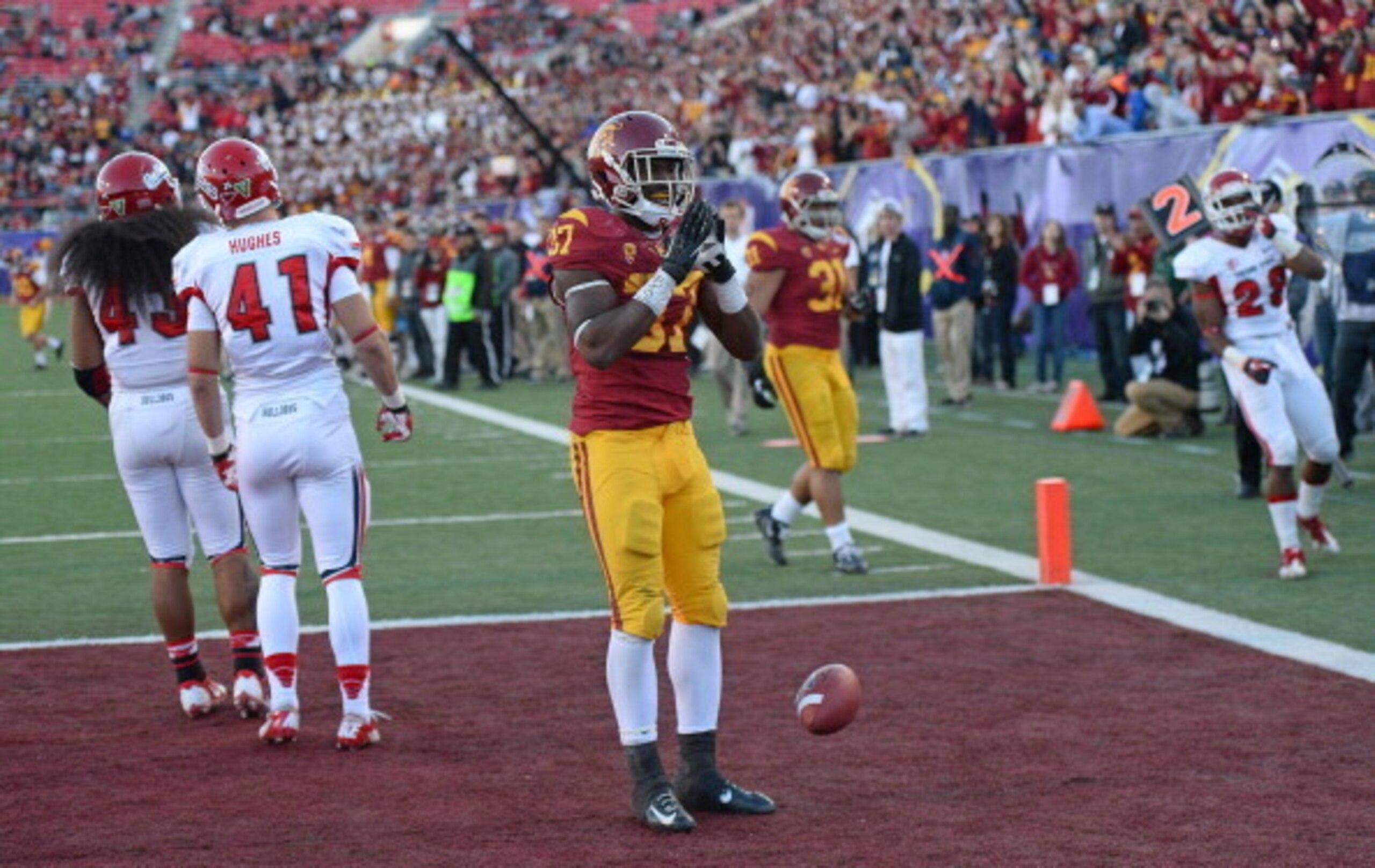 USC excelled in the redzone in 2013. USC excelled in the redzone in 2013.