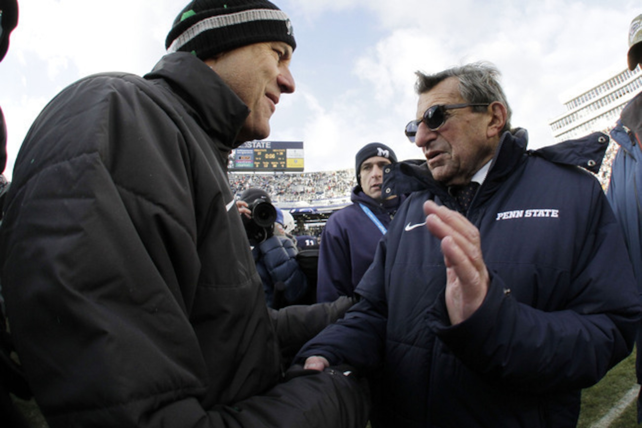 Yes, seriously, this was the coaching matchup in the last meeting