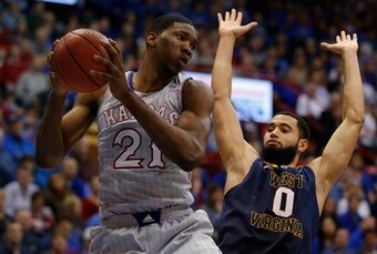 Joel Embiid of the Kansas Jayhawks might be the top overall pick in the 2014 draft. Joel Embiid of the Kansas Jayhawks might be the top overall pick in the 2014 draft.