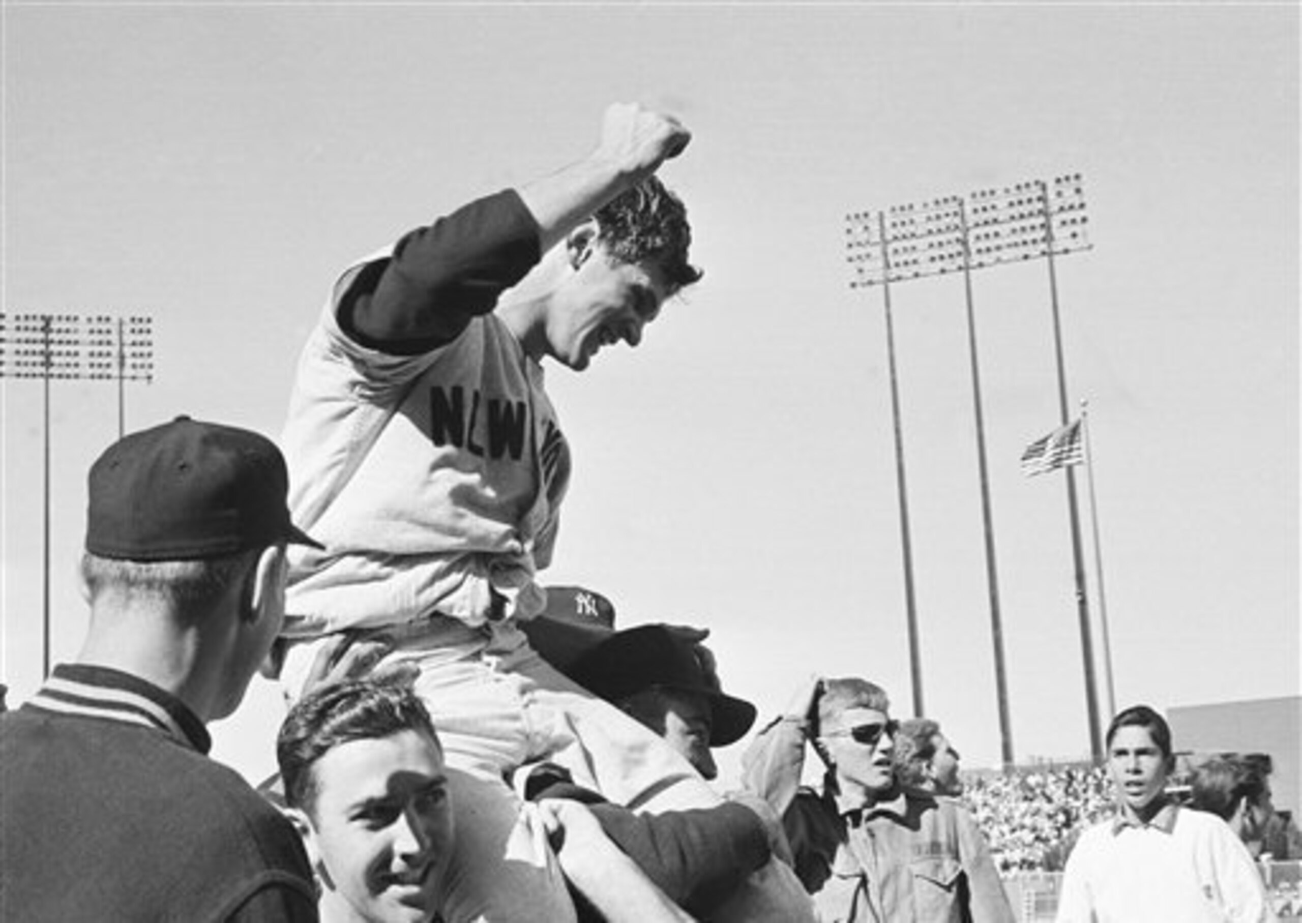 Ralph Terry carried the Yankees to victory with a complete-game shutout in Game 7.