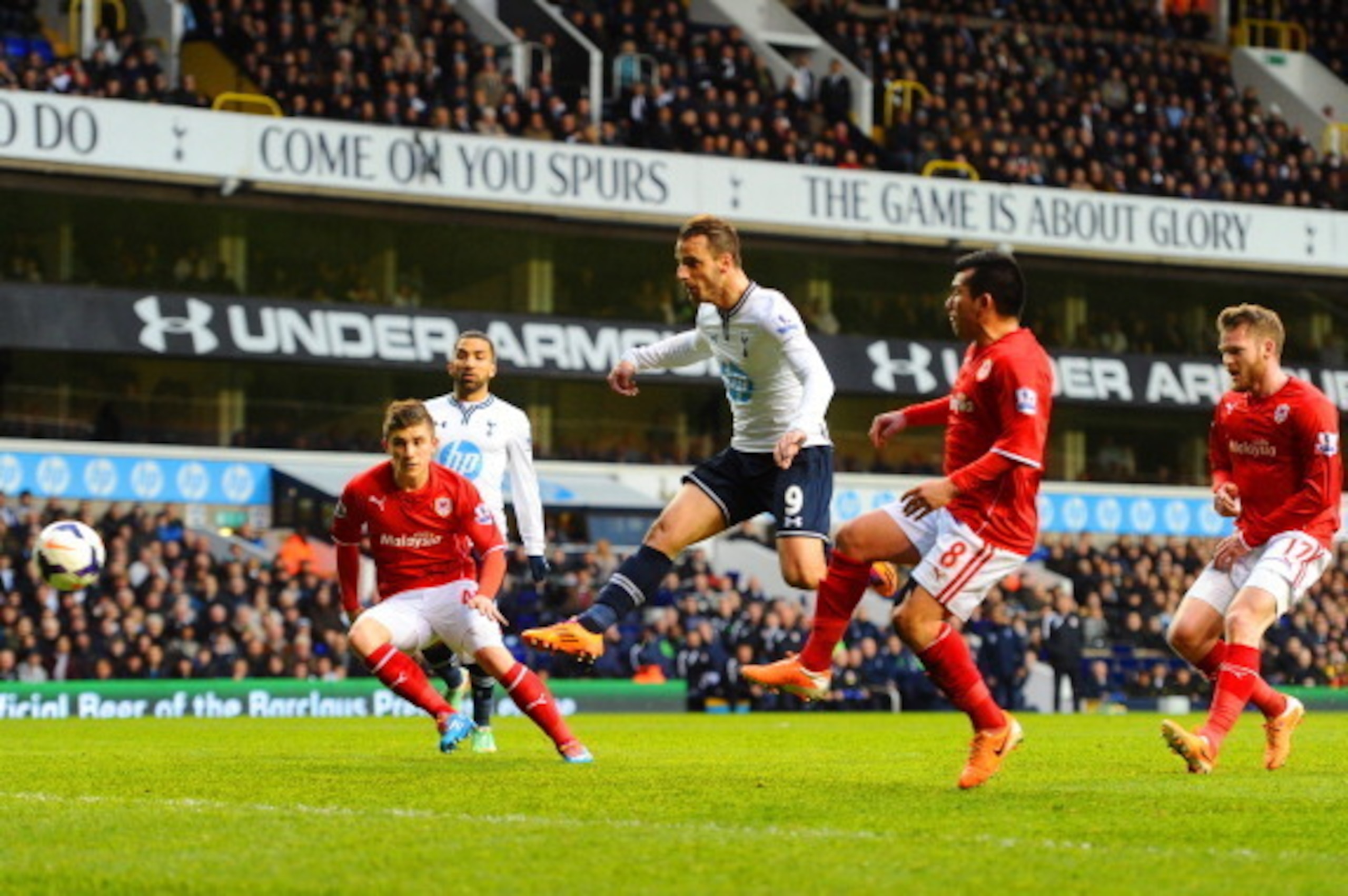 Roberto Soldado found the back of the net for the first time in 2014 last weekend against Crystal Palace.