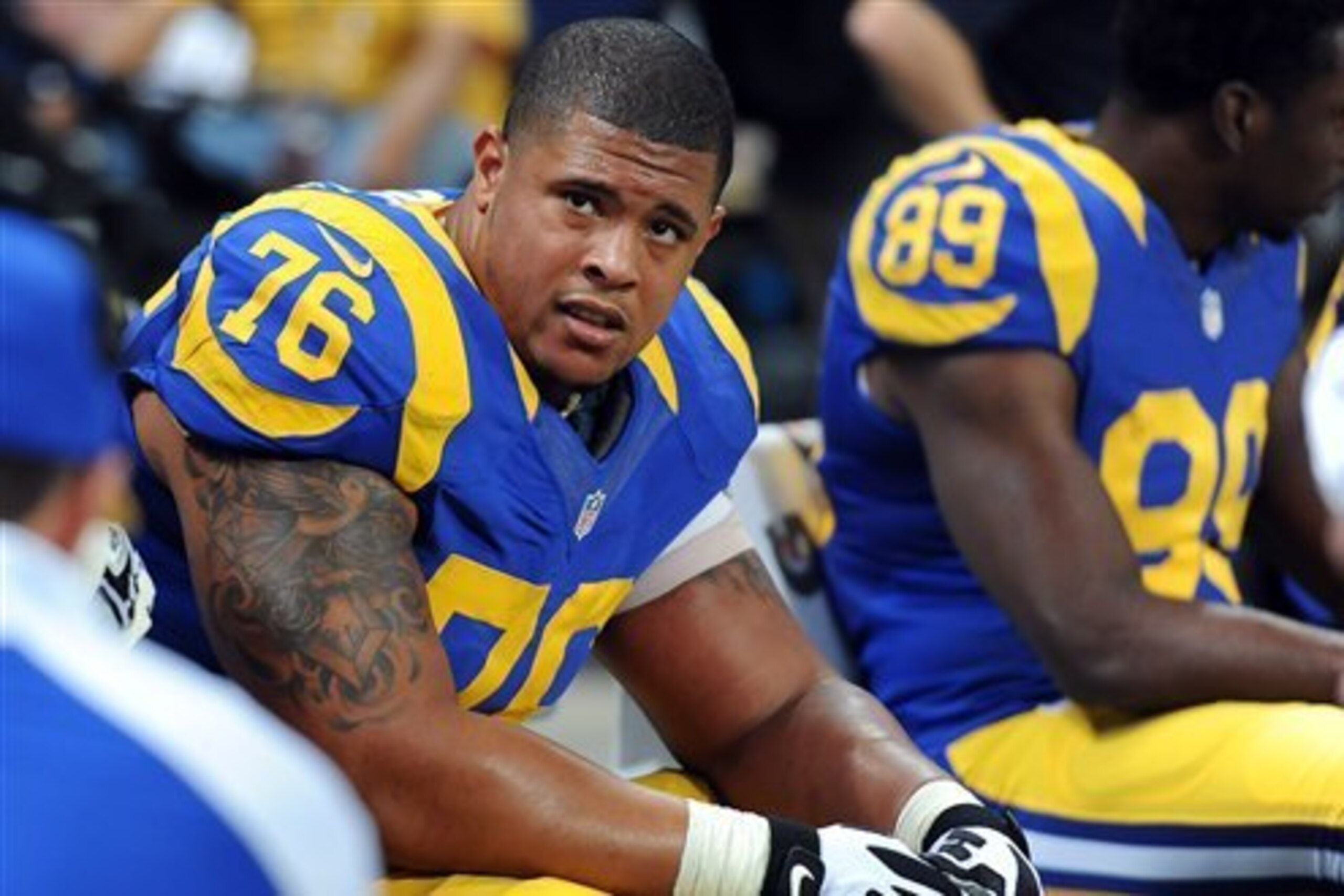 St. Louis Rams four-year pro Rodger Saffold could be part of a busy offensive tackle market this week.