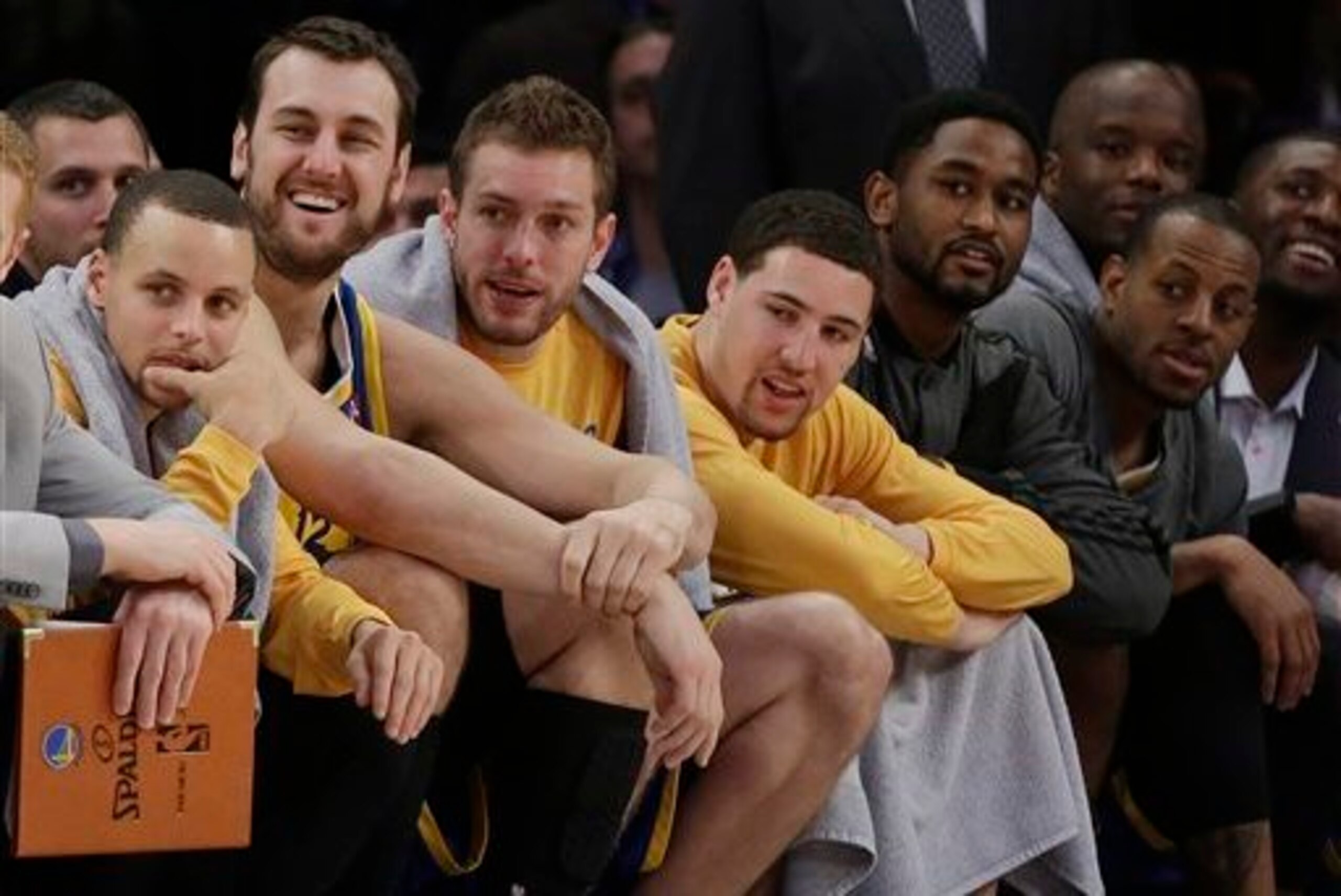 Seeing those four on the bench at the same time is generally a good thing.