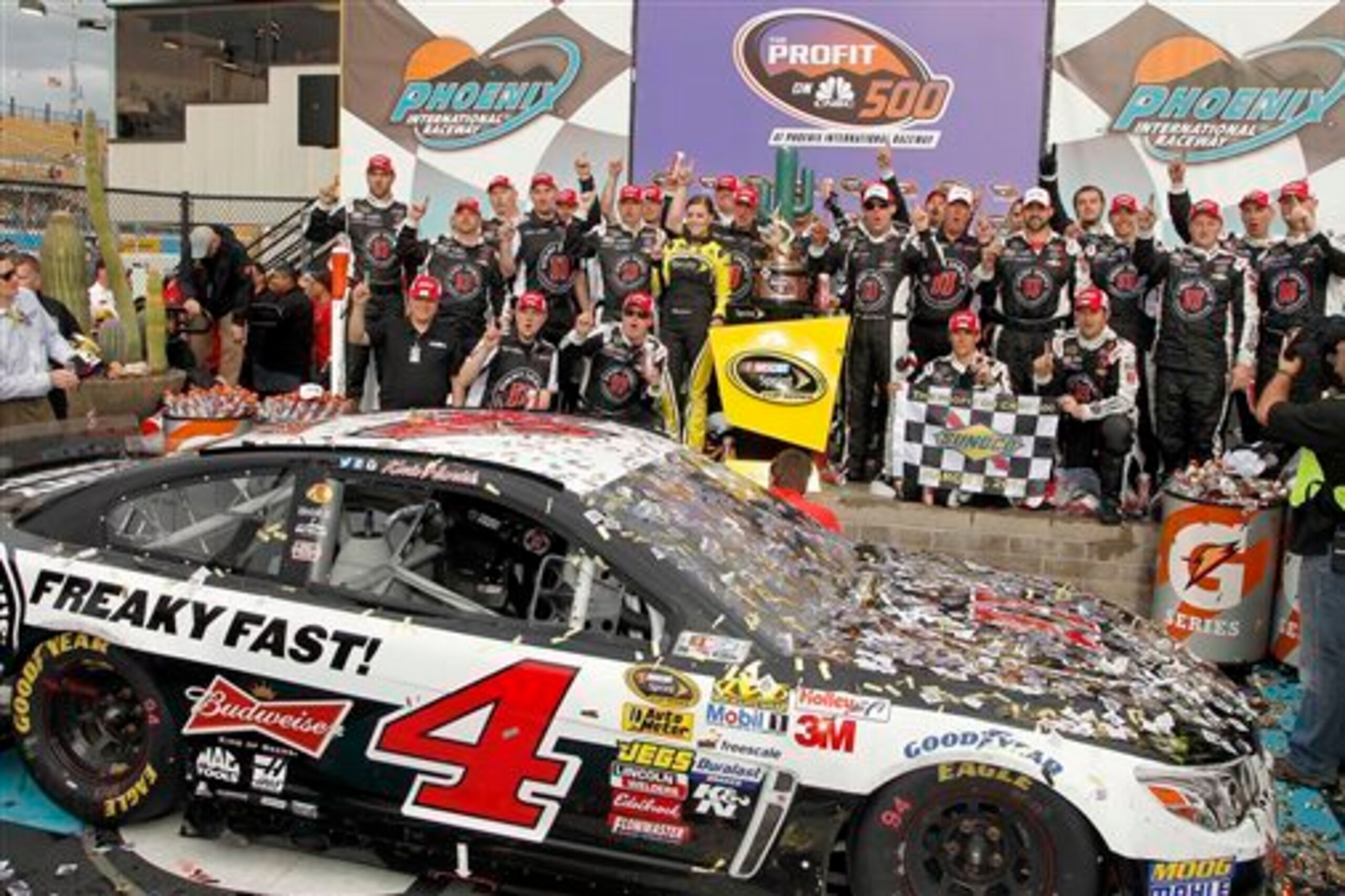 Despite not yet winning a Sprint Cup championship, in 14 seasons Kevin Harvick has managed to win several memorable races.