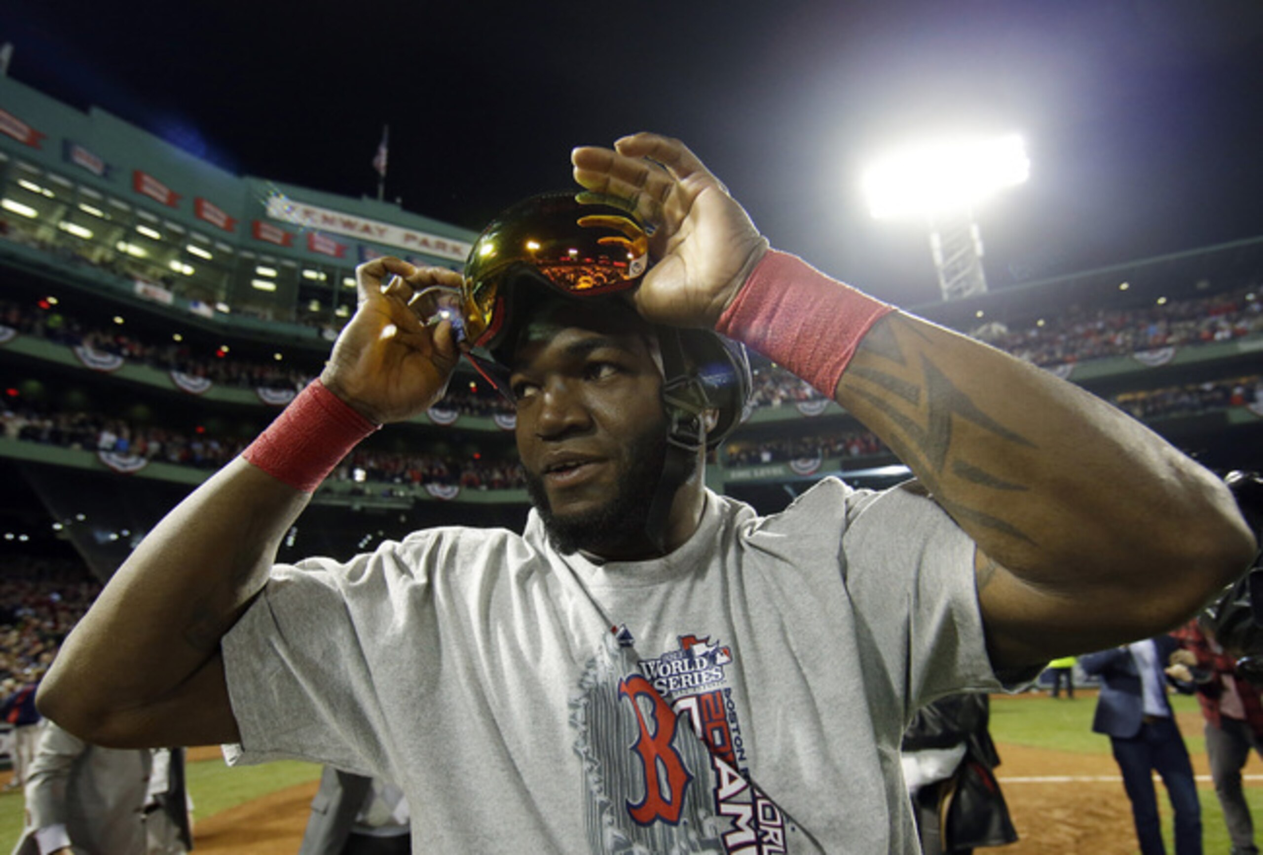 Ortiz's legendary World Series led the Red Sox to a title.