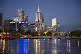 Melbourne skyline Melbourne skyline