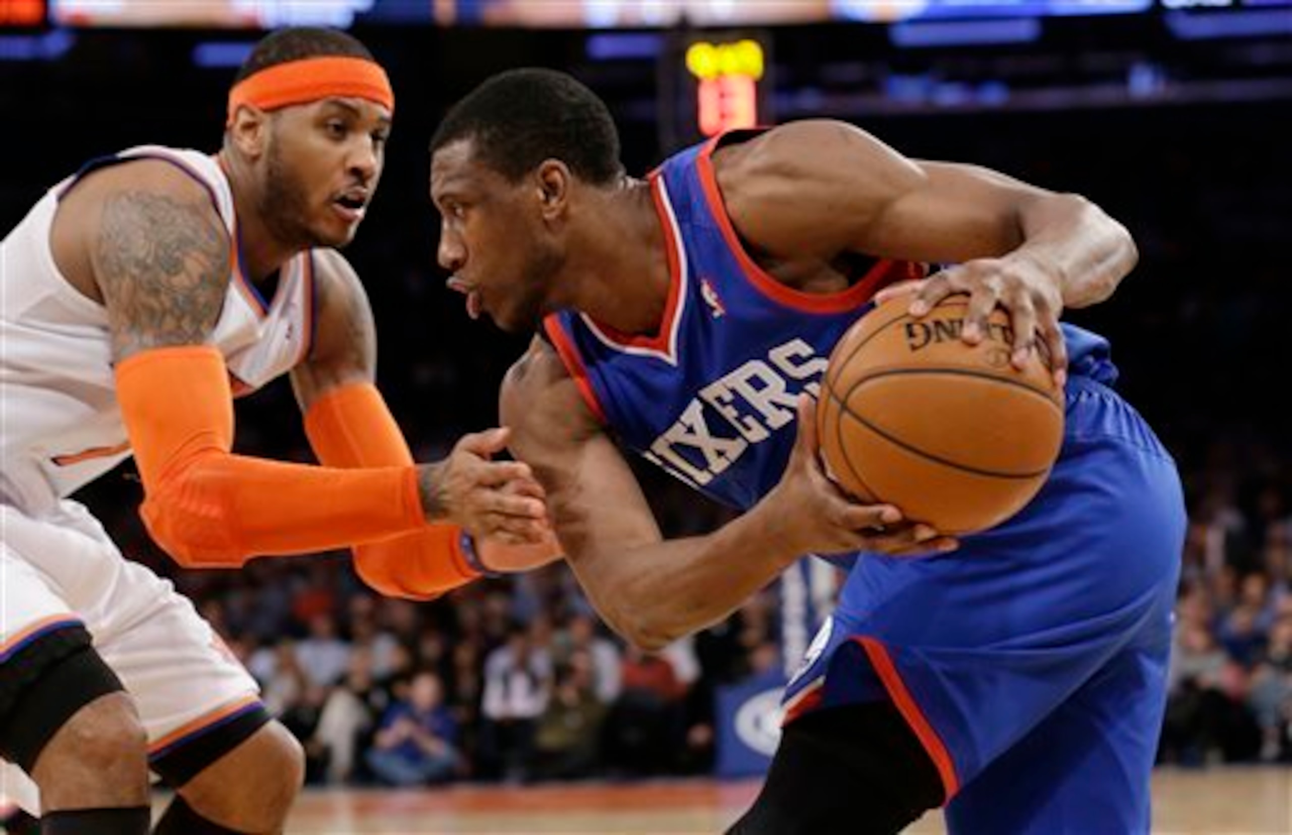 Thaddeus Young is the only remaining player from their 2011-12 playoff run.