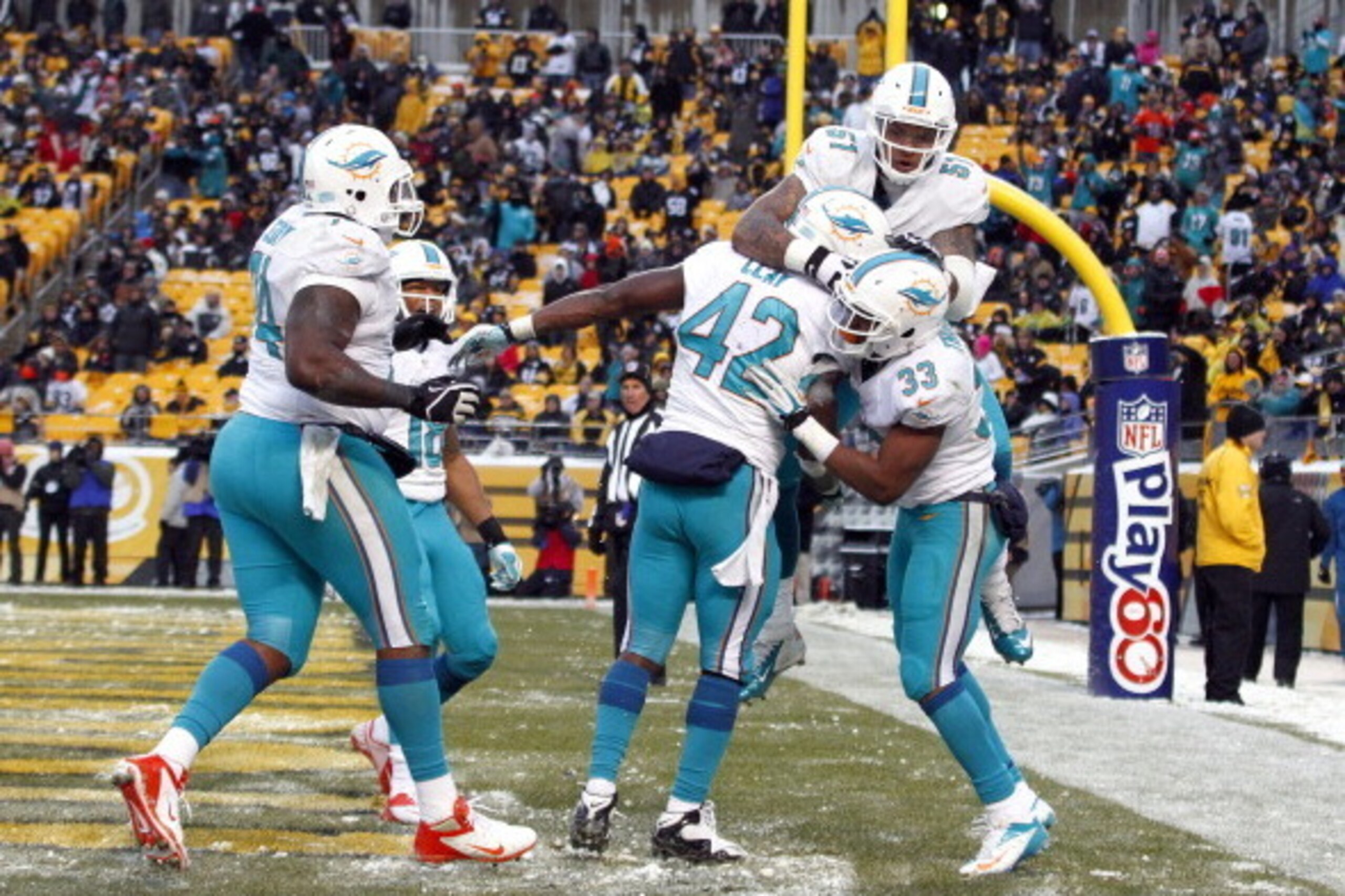 The Dolphins will need to find much more of the end zone next year if they are going to make the playoffs.