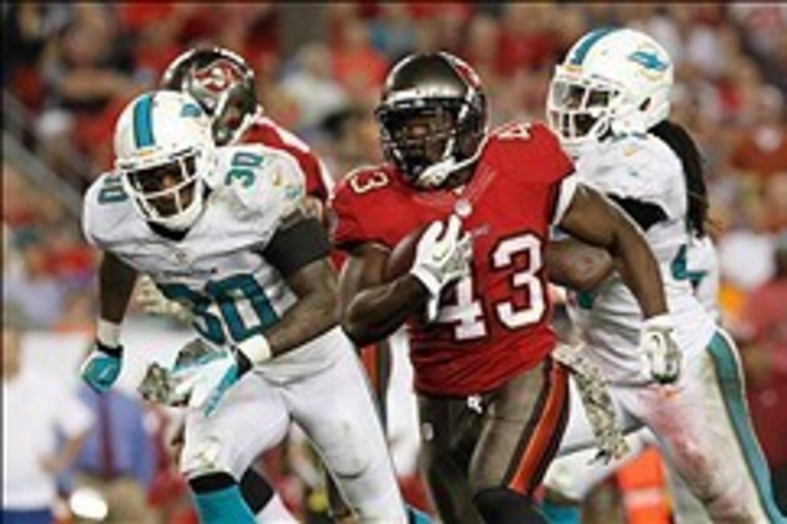 Tampa Bay was just one of 10 teams to rush for over 130 yards against the Dolphins.