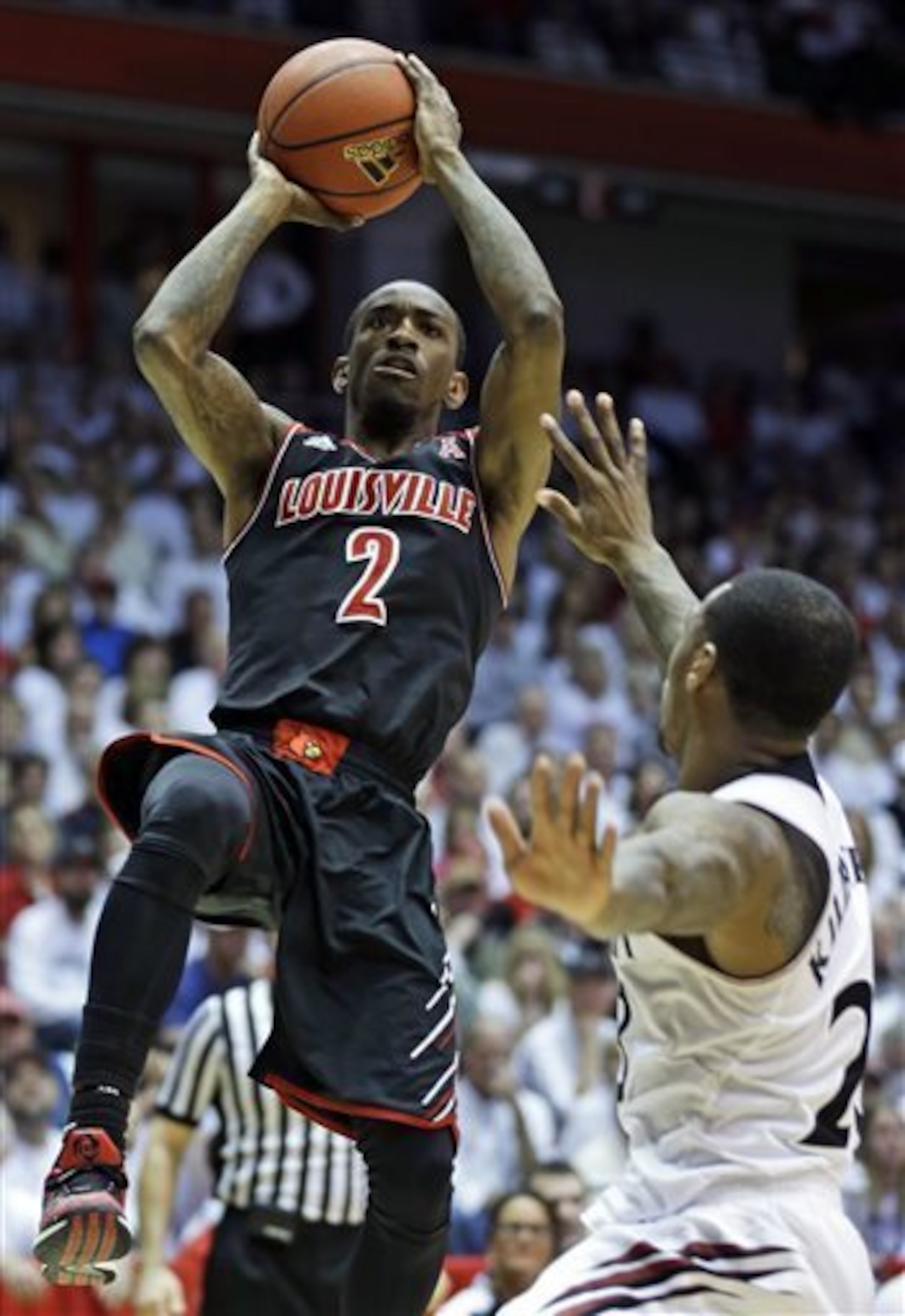 Louisville senior guard Russ Smith.