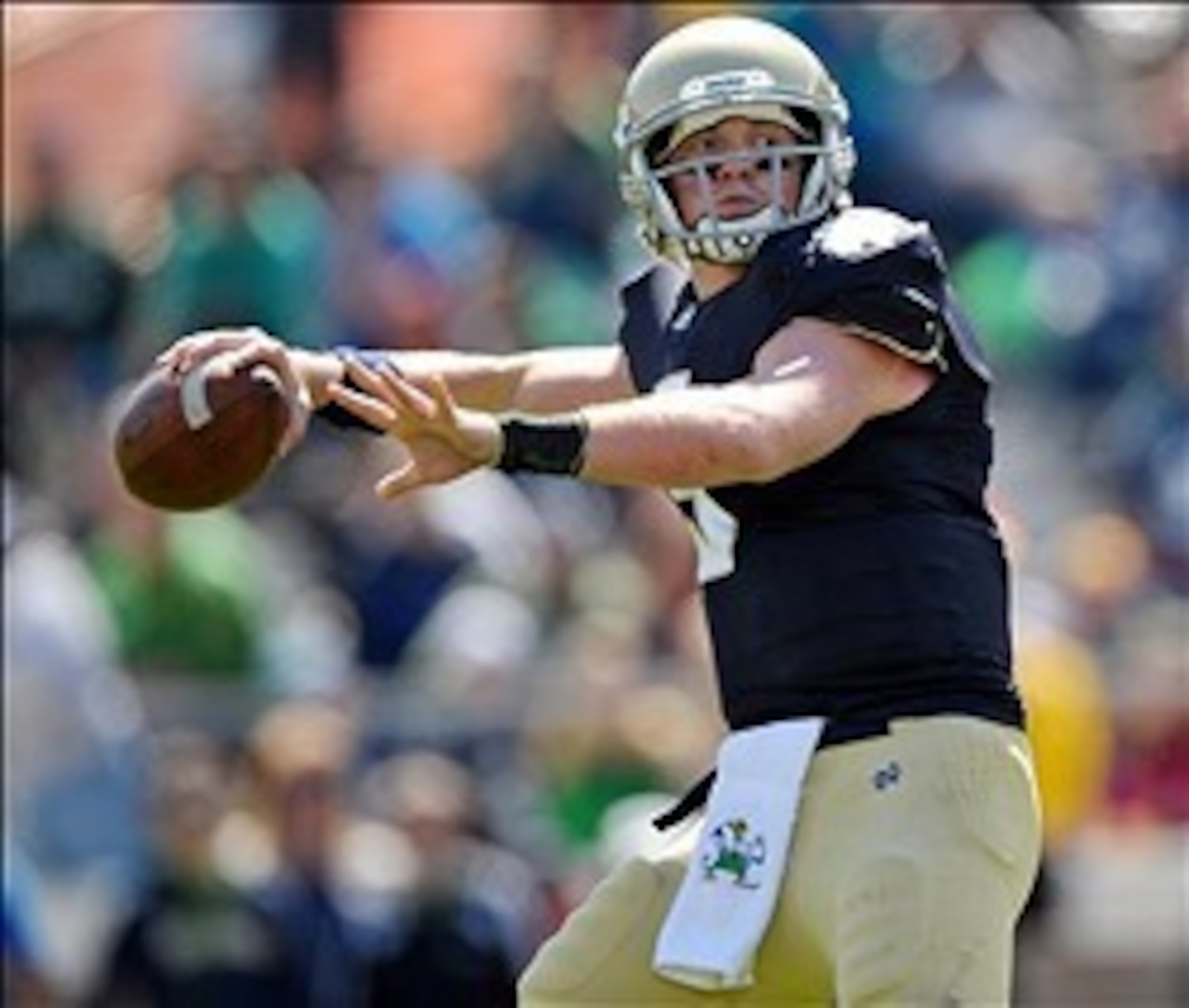Gunner Kiel at Notre Dame in 2012.
