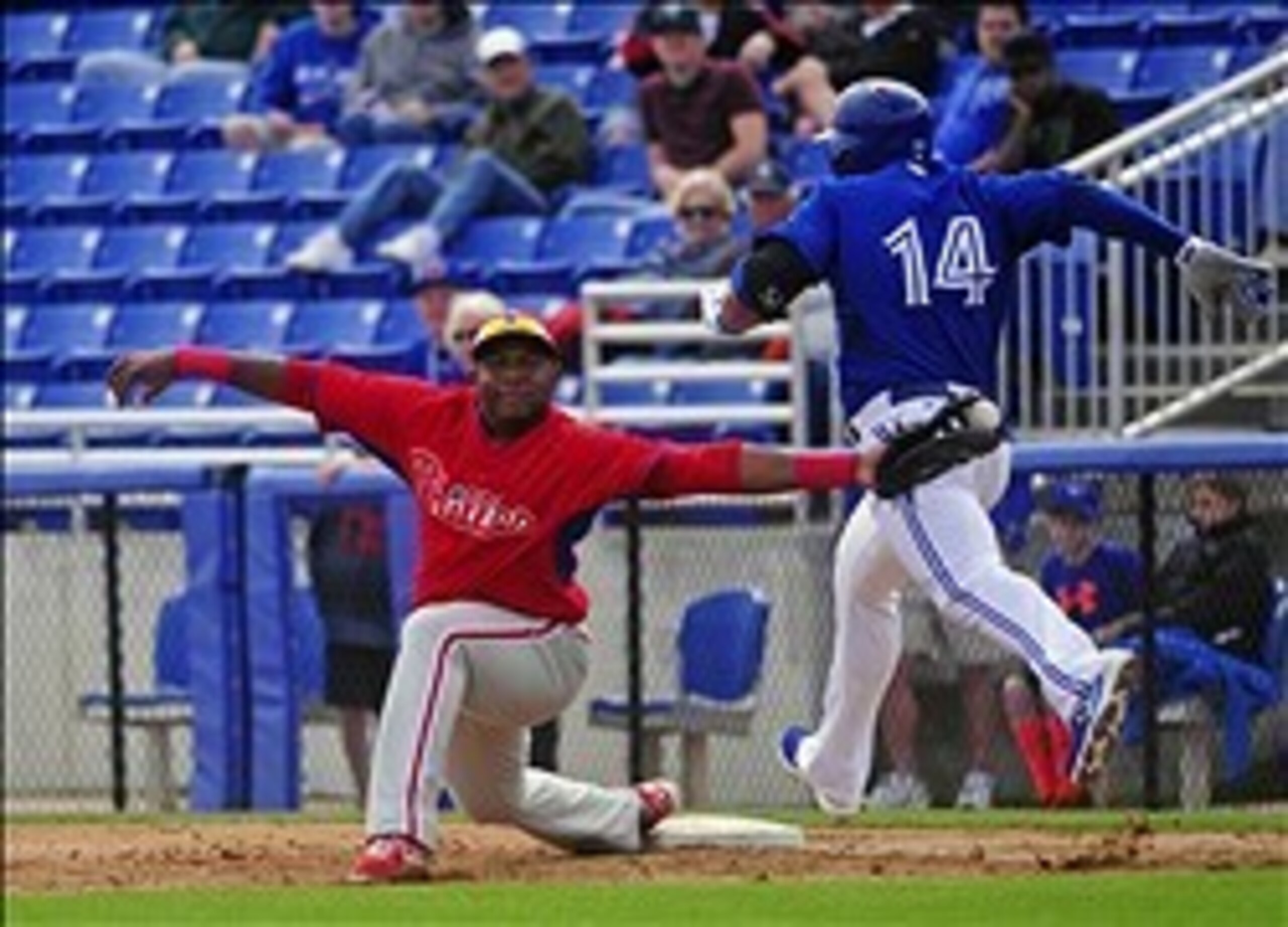 Franco has not seized his opportunity in Clearwater thus far.