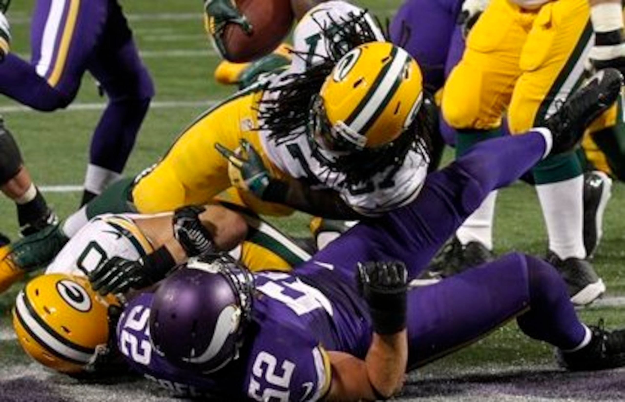 The Vikings allowed an average of 30 points per game, most in the NFL.