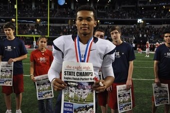 QB Kyler Murray has led Allen High School to two straight Texas titles.