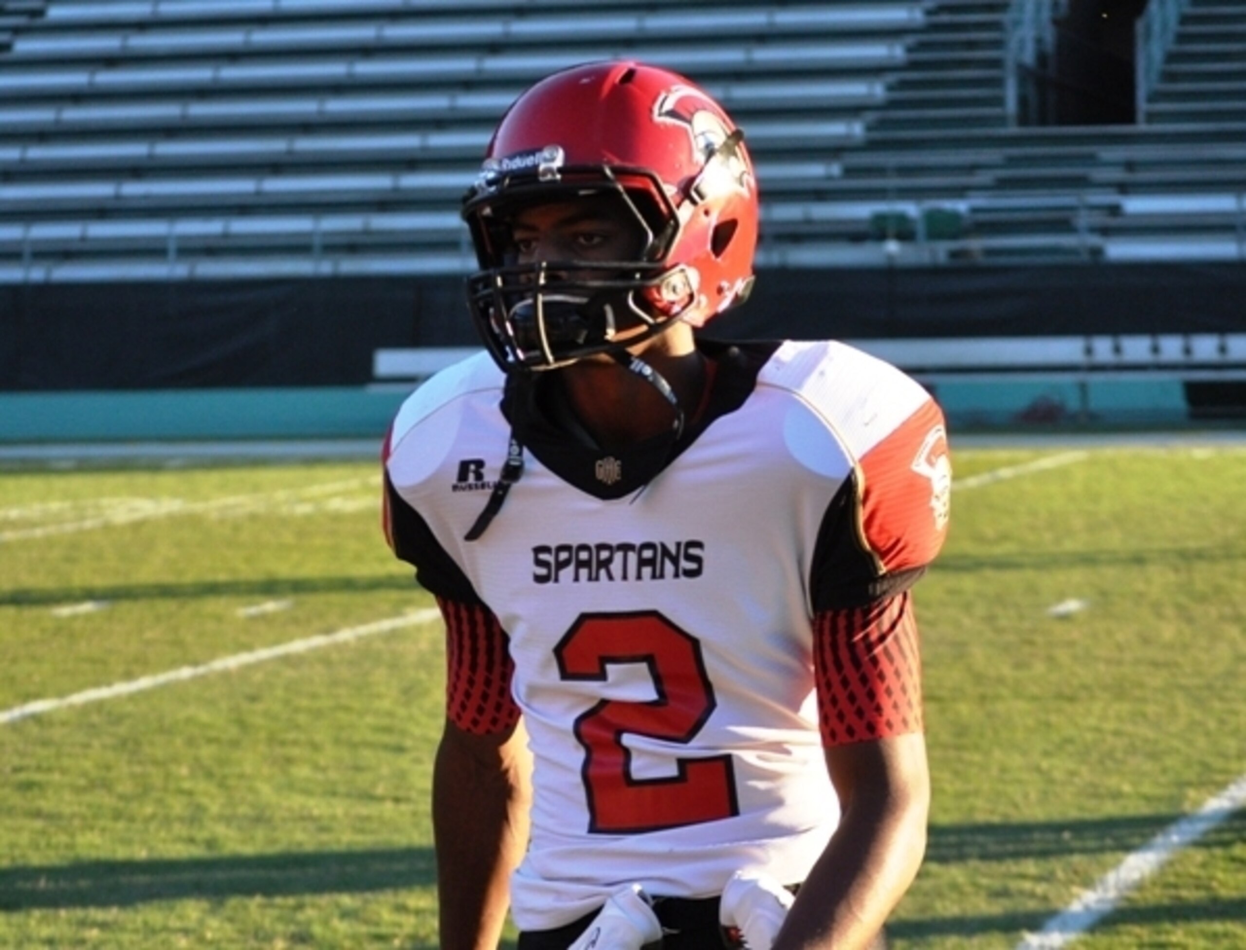 Defensive back Darius Slayton