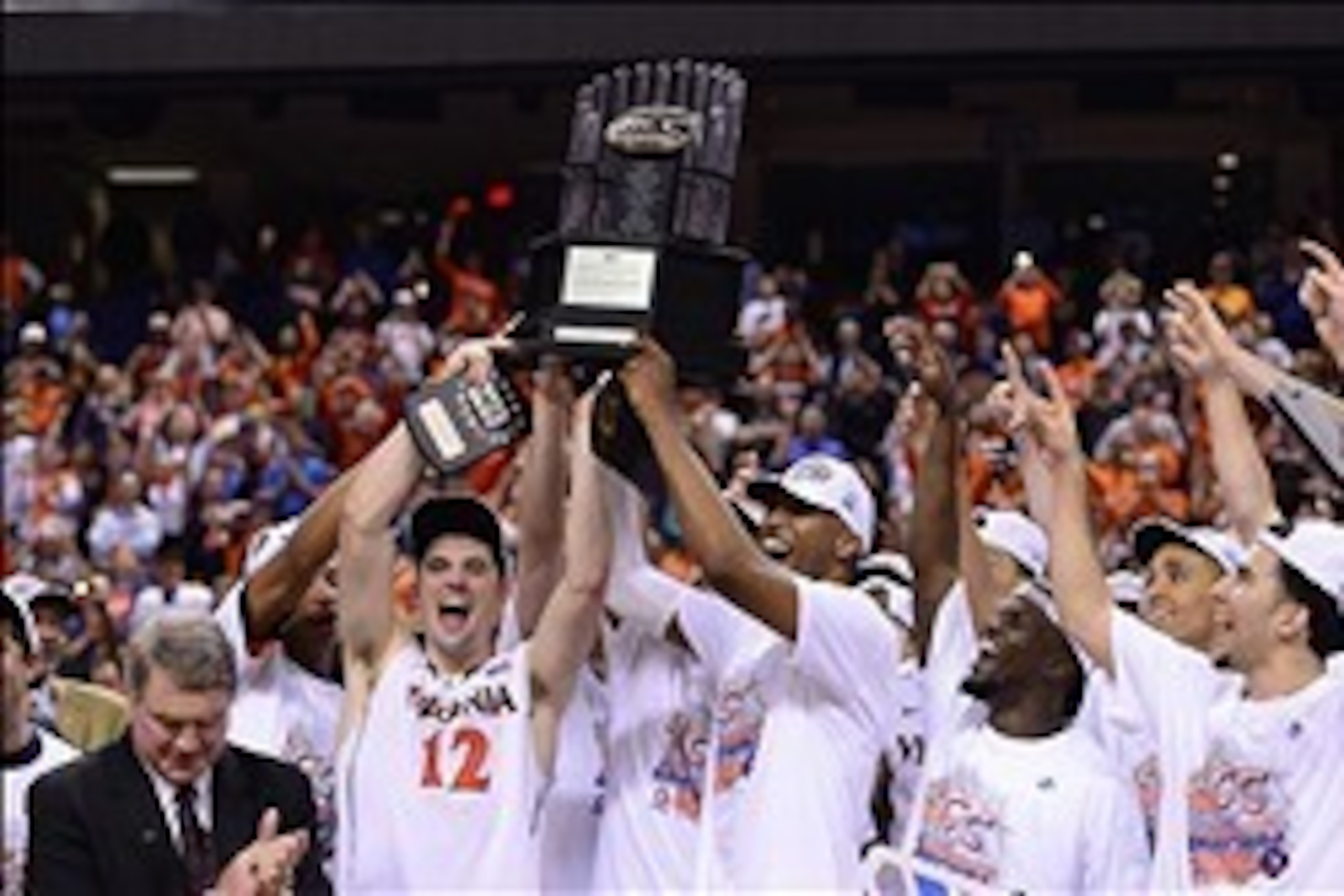 Virginia earned the No. 1 seed in the East after winning both the ACC regular-season and tournament titles.