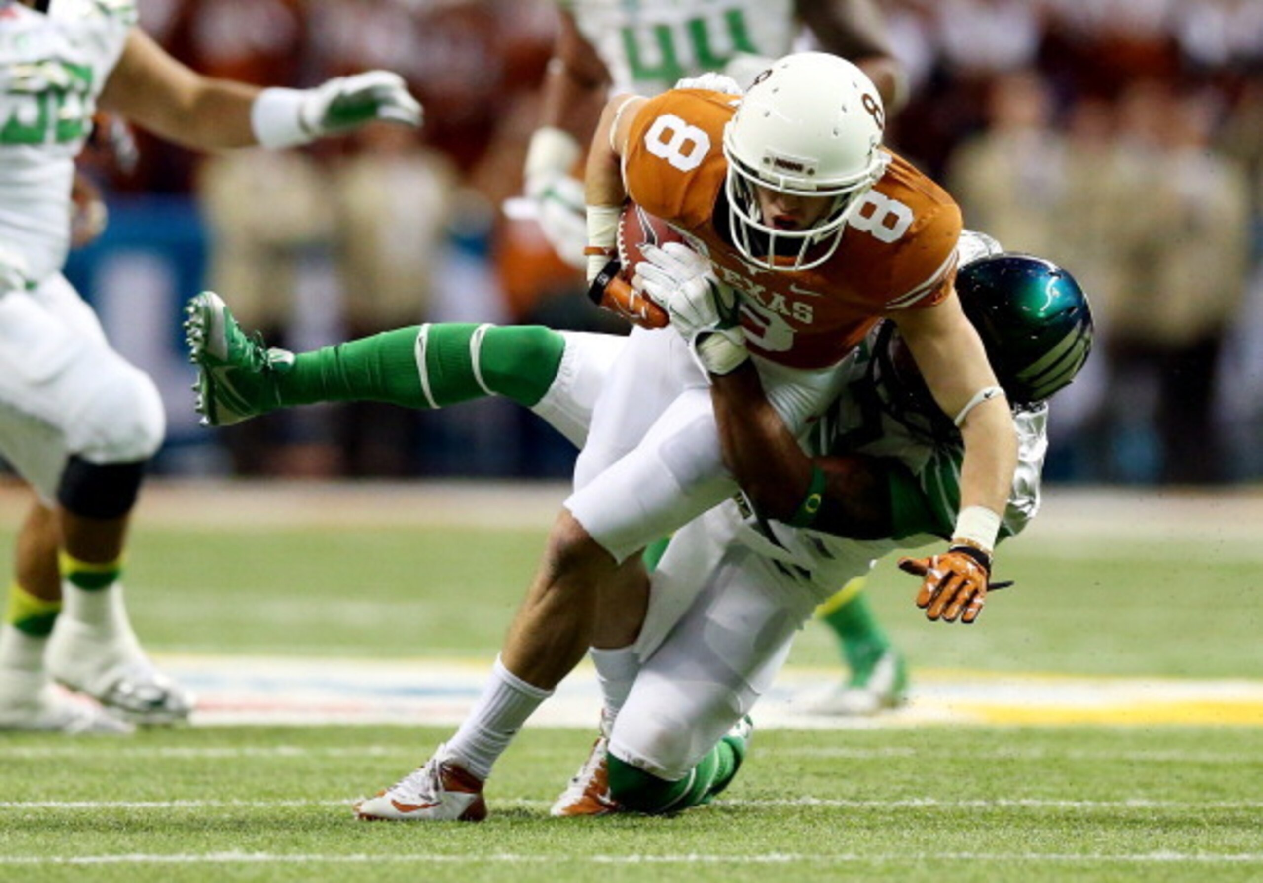 Normally a consistent pass-catcher, Jaxon Shipley struggled to make an impact late in 2013.