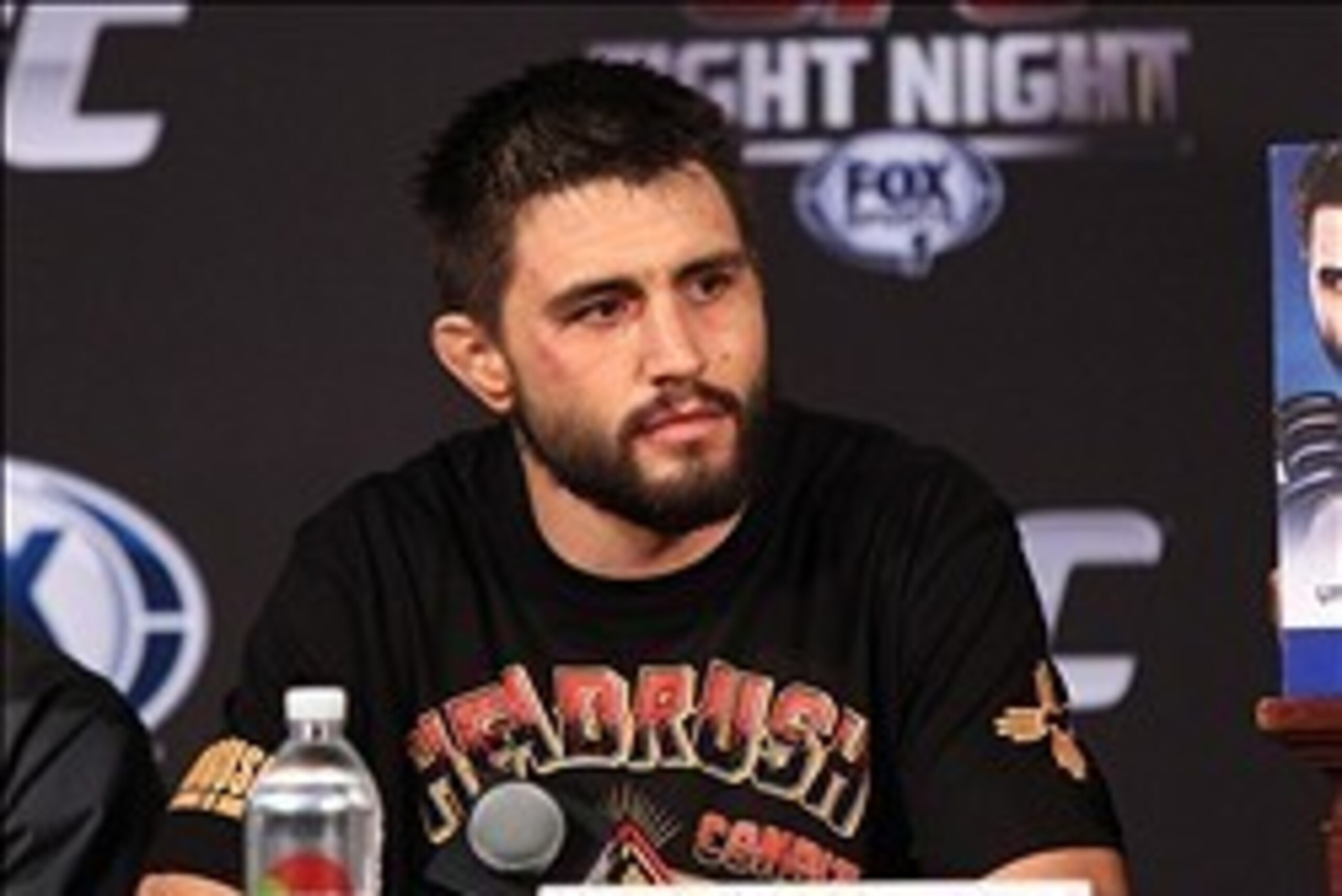 Carlos Condit at a UFC Fight Night 27 conference