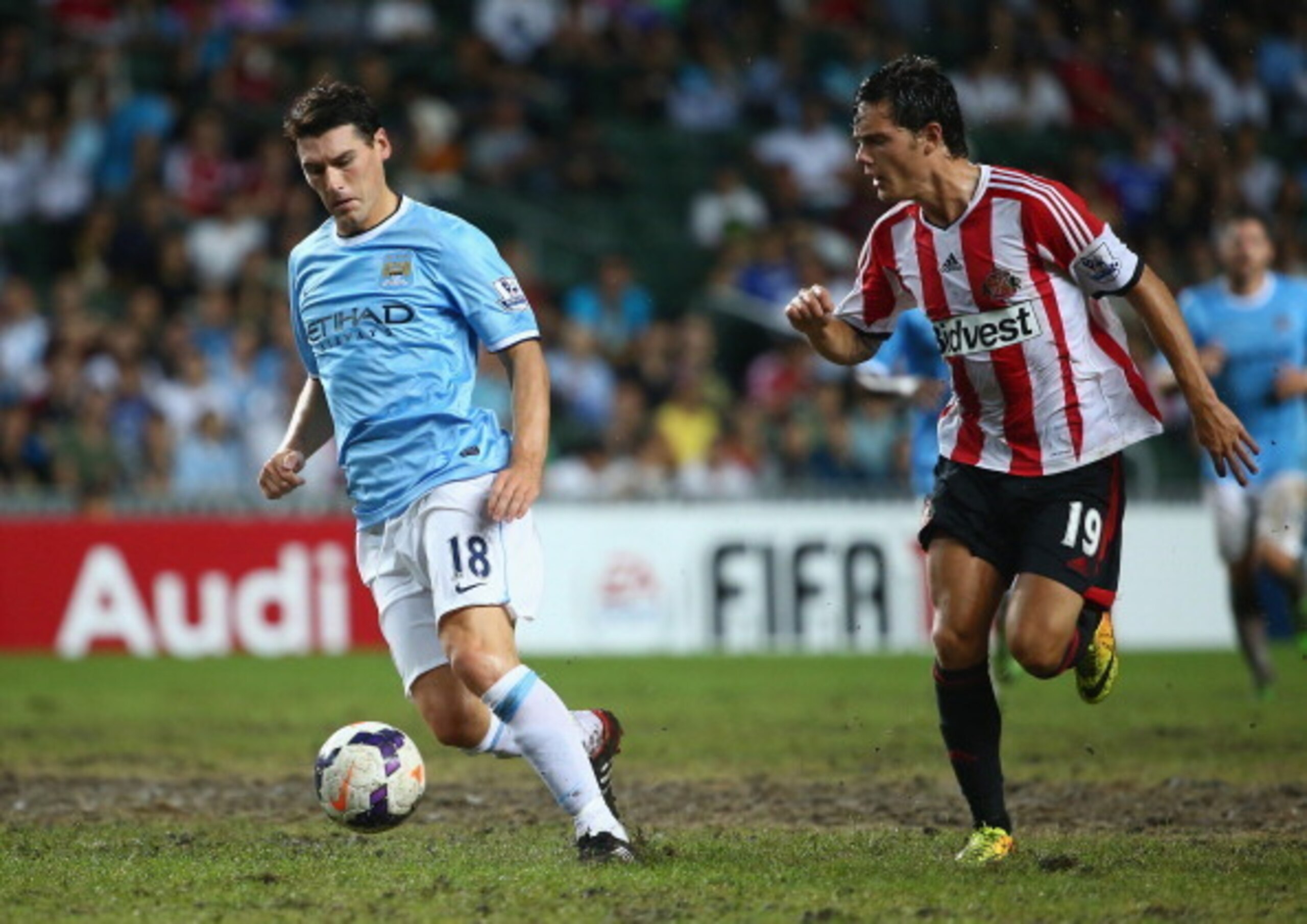 Barry is elegant on the ball, though his pace has largely deserted him.