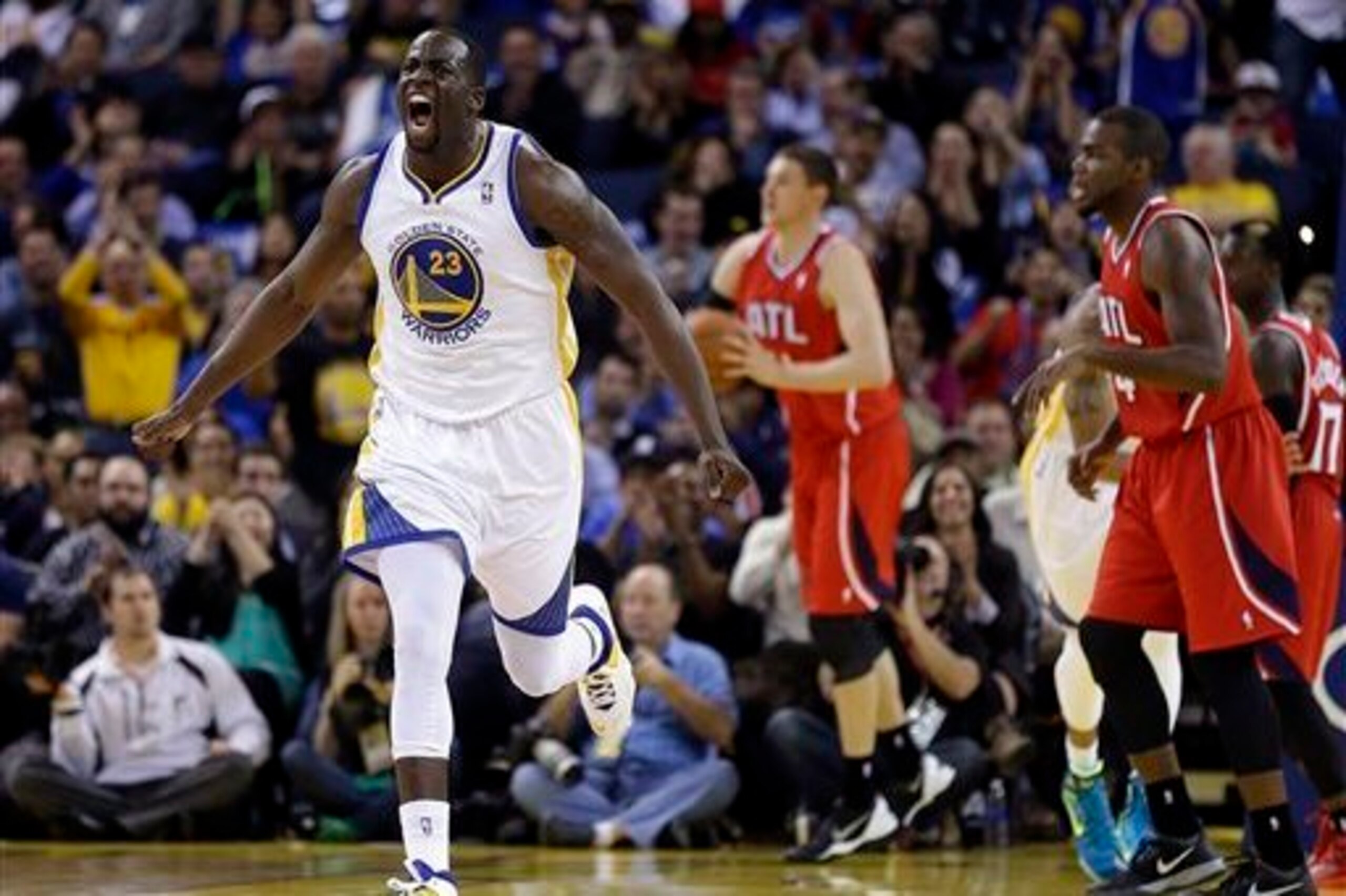 Draymond Green has improved dramatically this season.