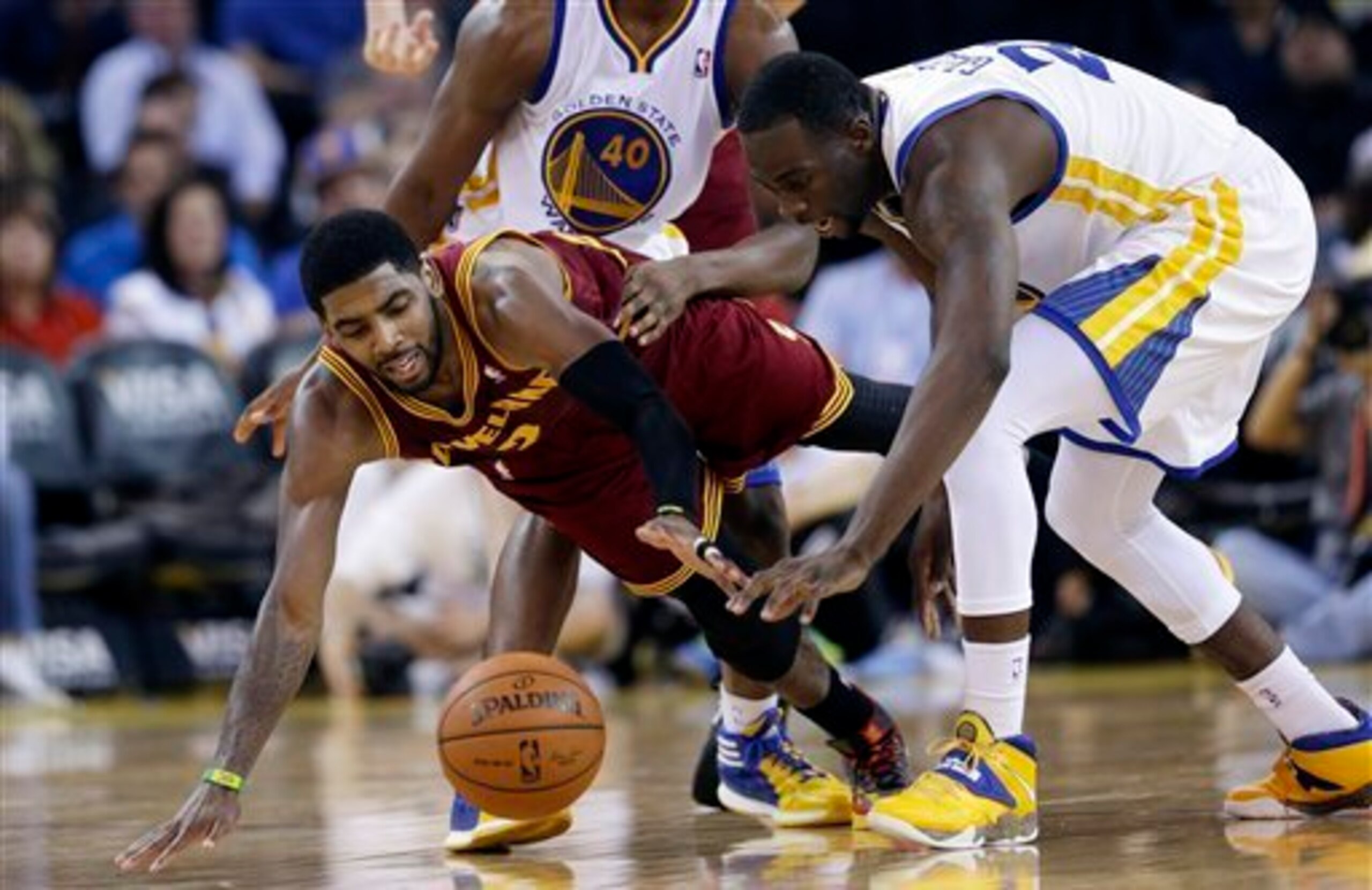 Draymond Green is always willing to mix it up.