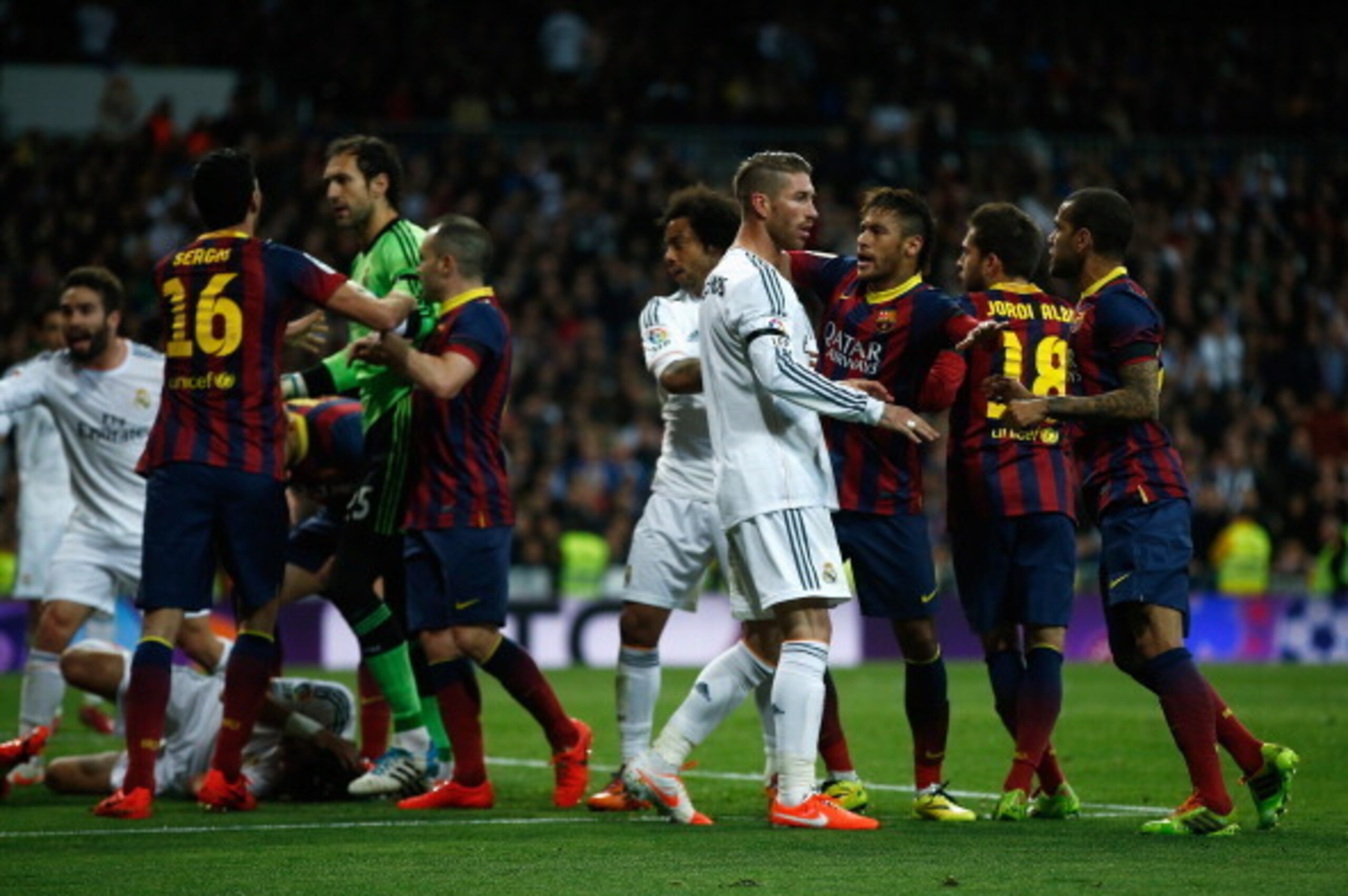 El Clasico once again provided us with the very best in entertainment.