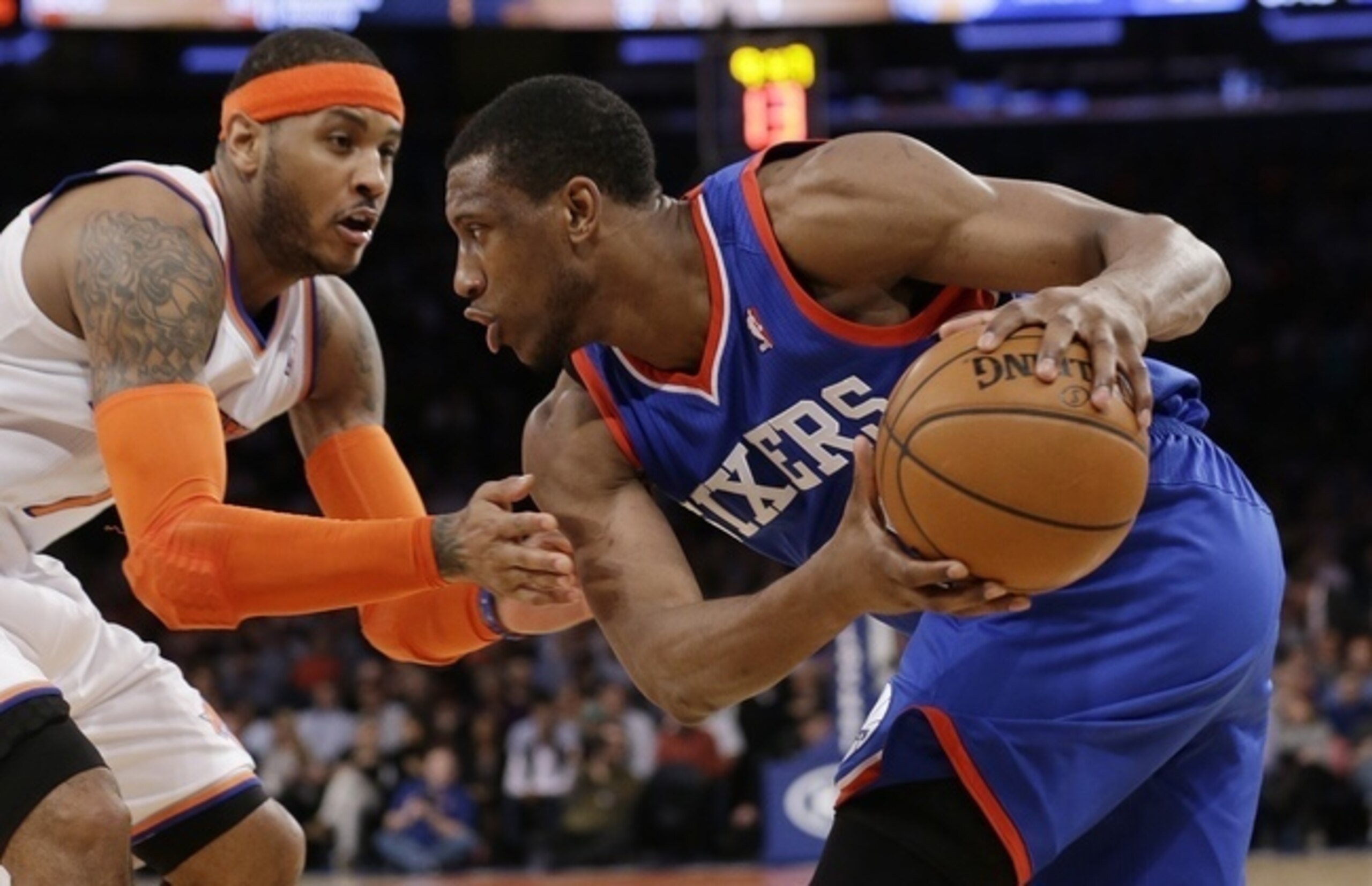 Thaddeus Young's had the best offensive year of his career.