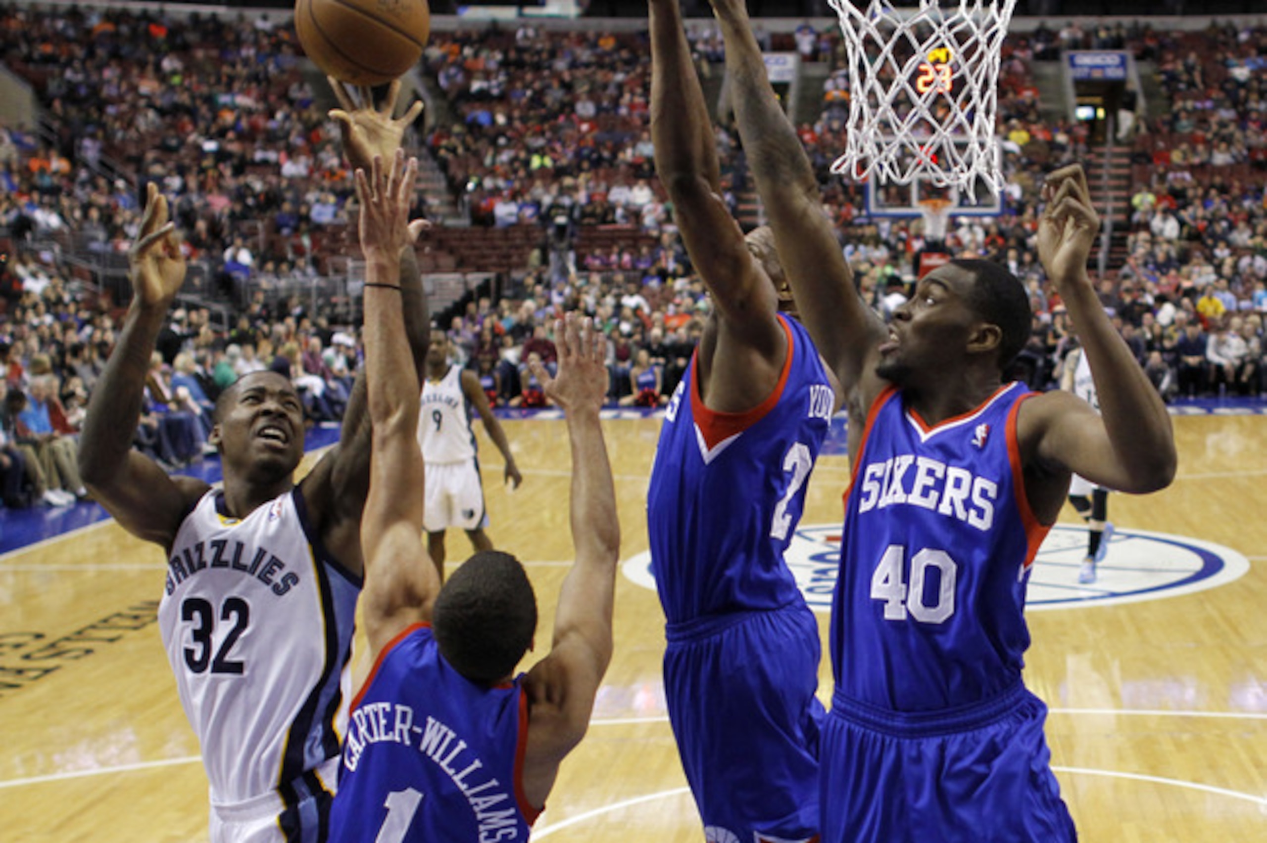 There's a good chance this shot went in.