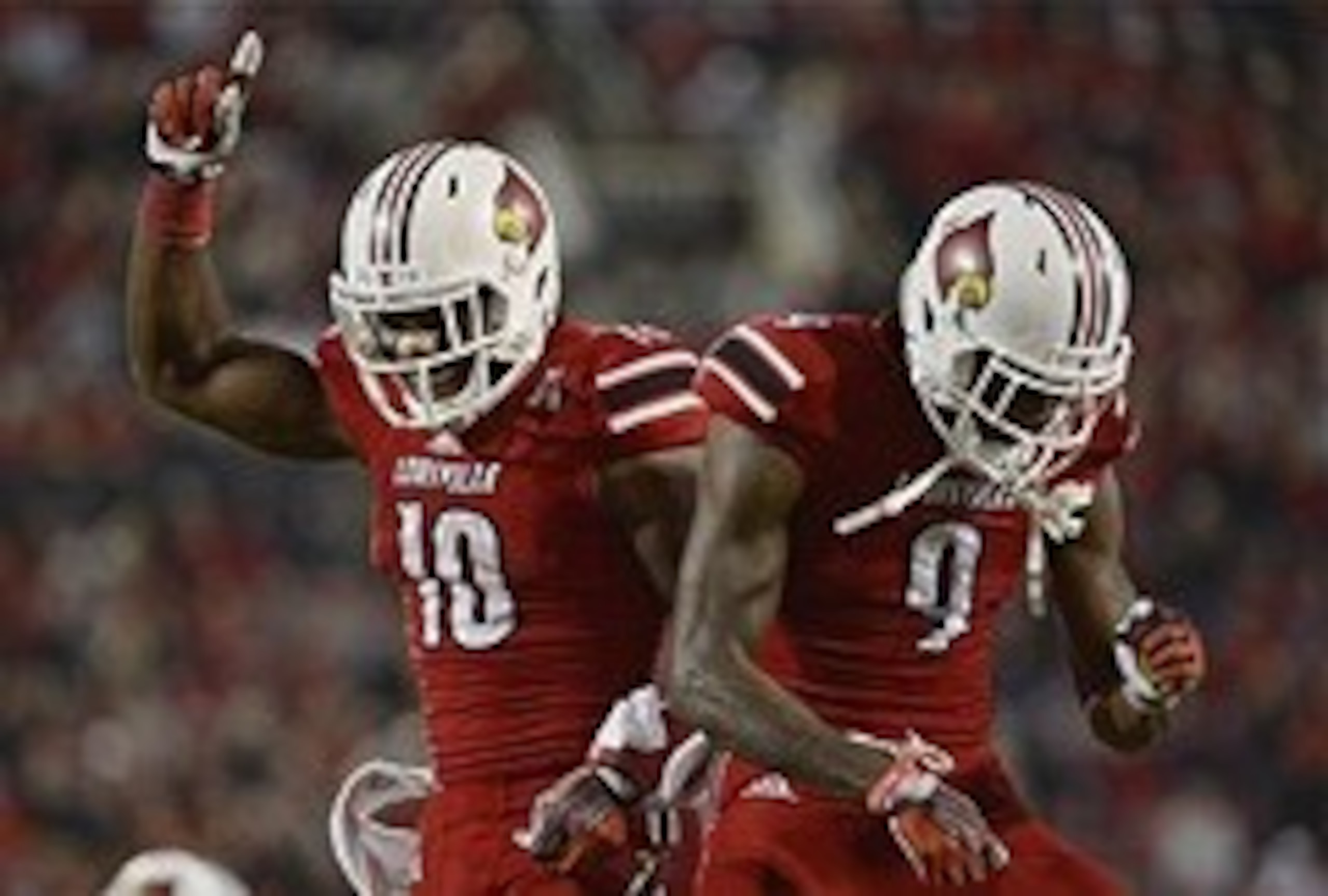 Dominique Brown and DeVante Parker helped Louisville easily dispatch Miami in 2013.