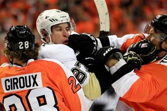 The Flyers and Penguins have one of the most intense rivalries in hockey today.