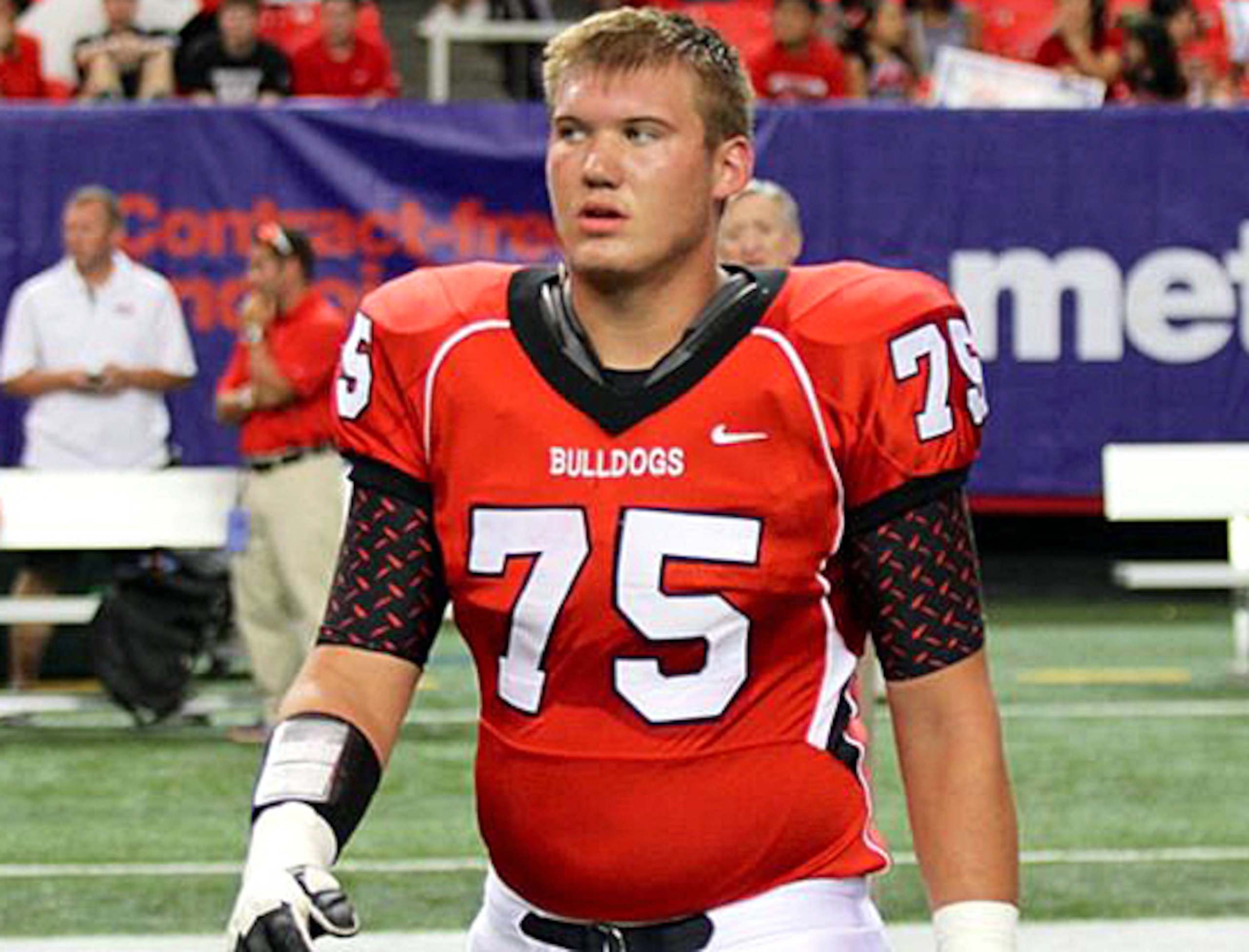 Offensive tackle Mitch Hyatt