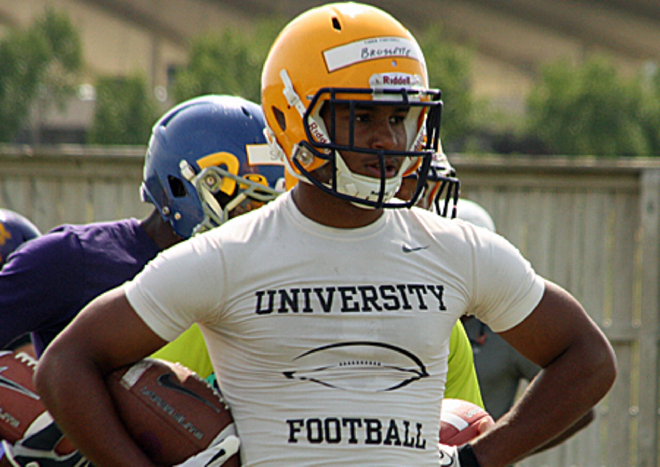 Running back Nick Brossette