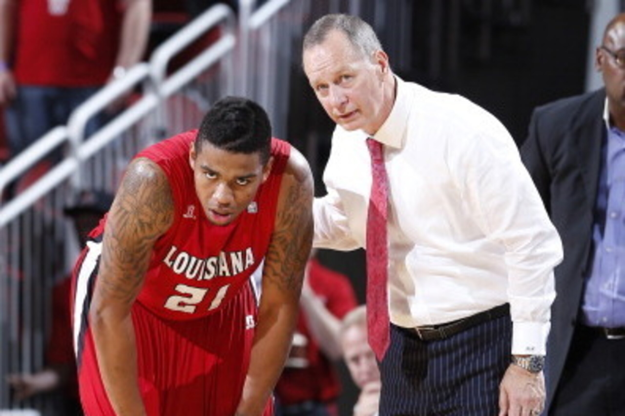 Long is one of two legitimate NBA prospects for 14th seeded Louisiana-Lafayette