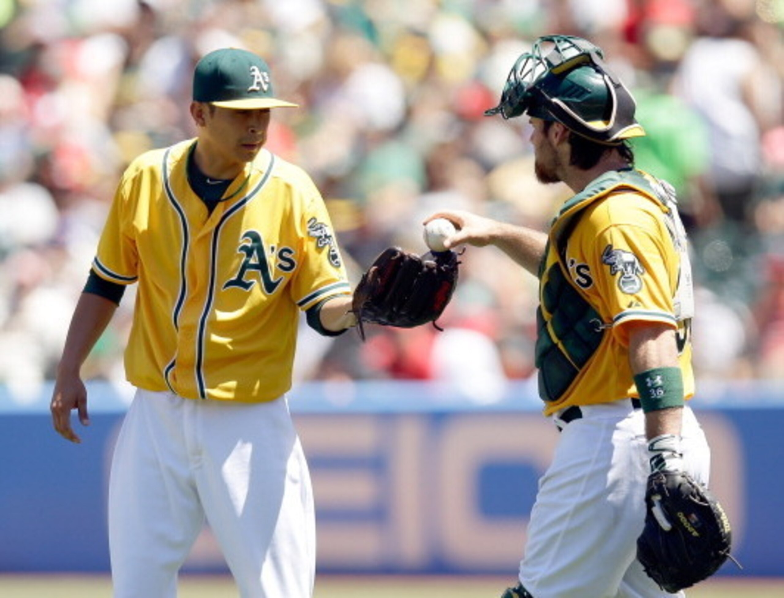 Jesse Chavez has been the biggest surprise of spring training, and Derek Norris isn't far behind. Jesse Chavez has been the biggest surprise of spring training, and Derek Norris isn't far behind.