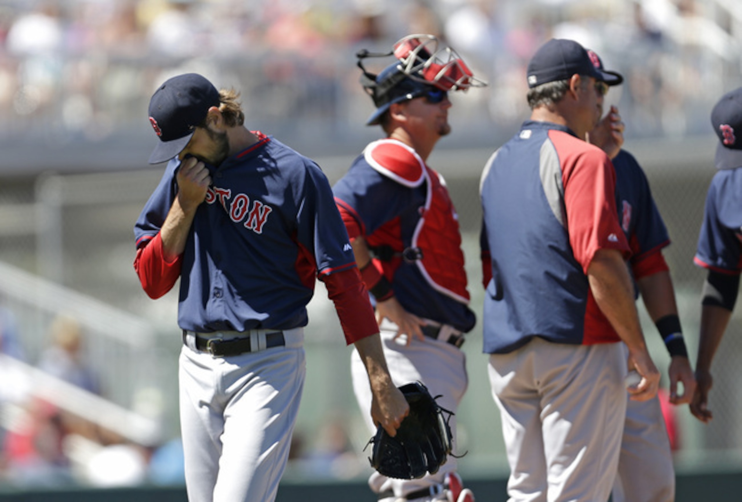 Miller has had control issues this spring.