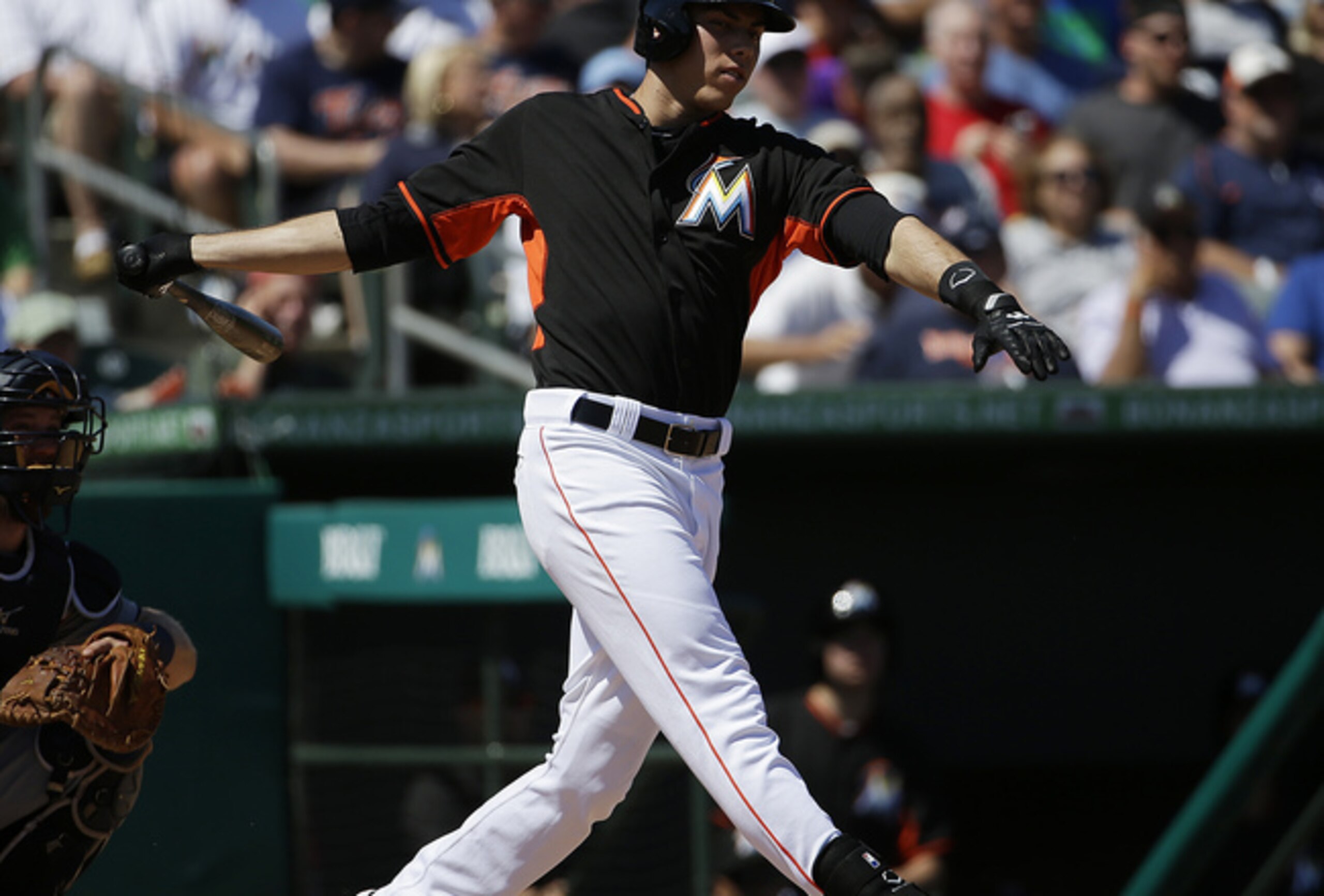 Look for Christian Yelich to take the next step in his progression to being a top-flight major league hitter.