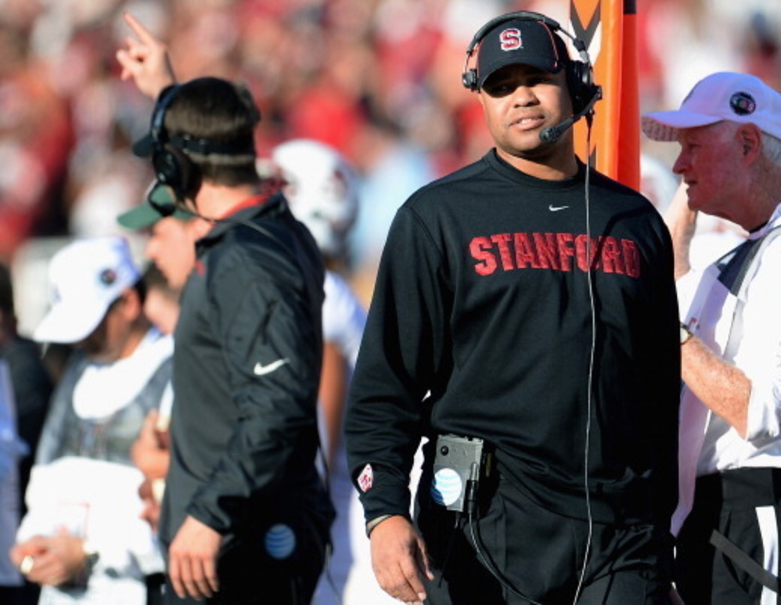 Head coach David Shaw Head coach David Shaw