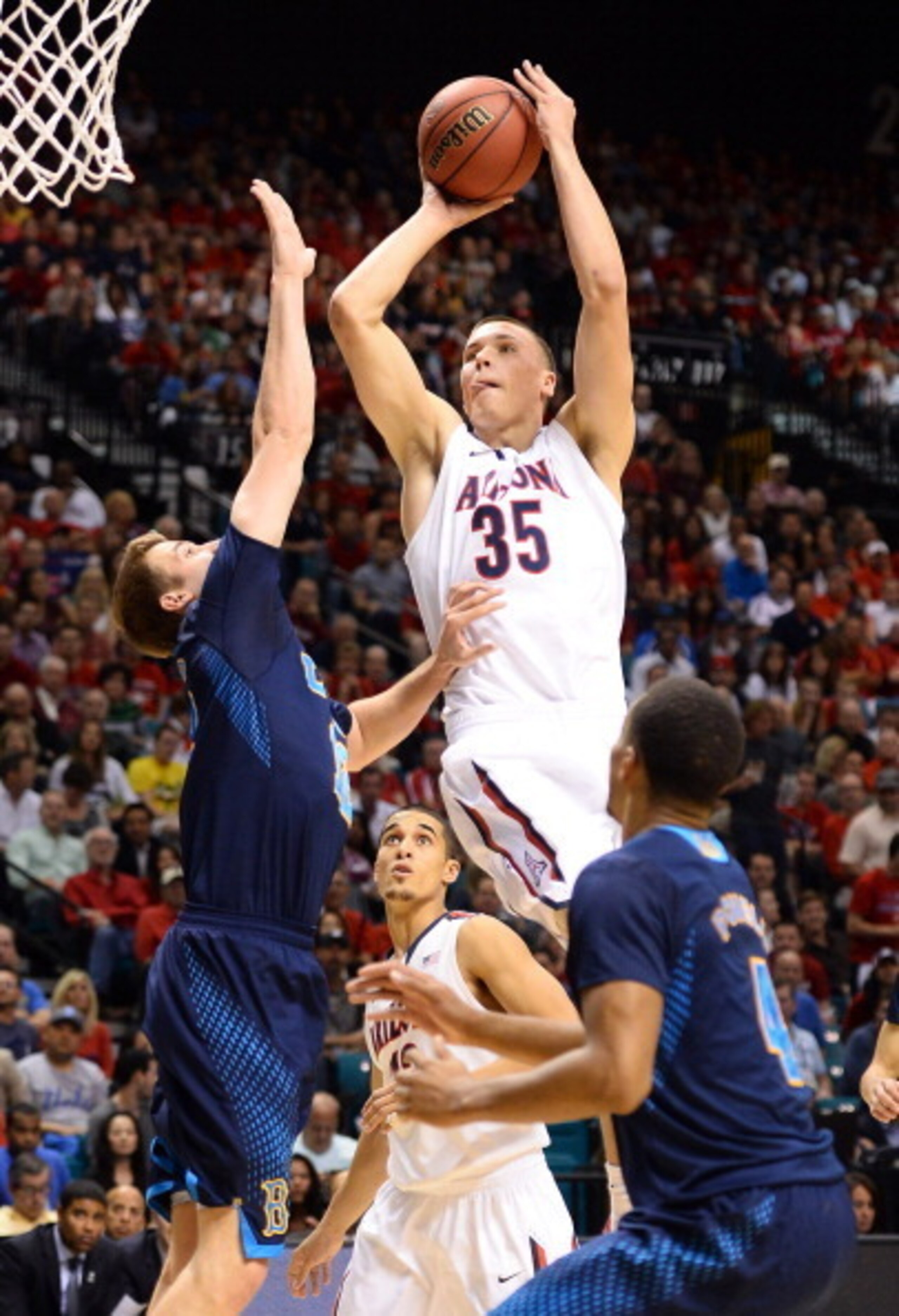 Kaleb Tarczewski is Arizona's second-leading rebounder with 143 on the year. Kaleb Tarczewski is Arizona's second-leading rebounder with 143 on the year.